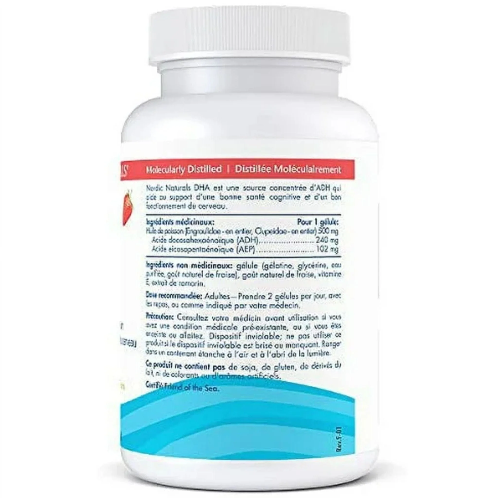 Nordic Naturals DHA, 90 Softgels - Image 2