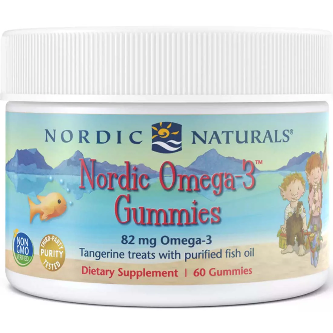 Nordic Naturals Omega 3 Gummies For Kids, 60 Gummies - Image 2