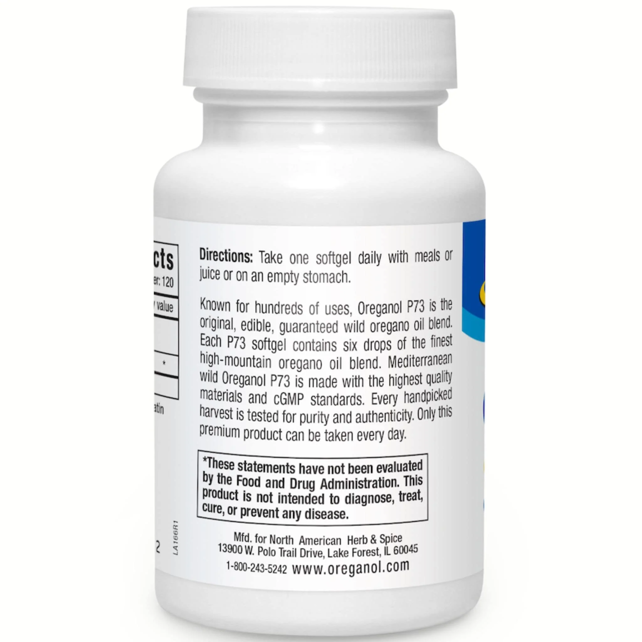 North American Herb and Spice Oreganol P73, 60-120 Softgels - Image 4
