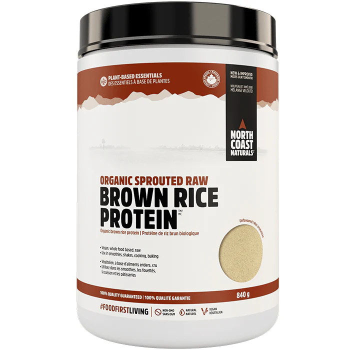 North Coast Naturals Organic Sprouted Raw Brown Rice Protein Powder - Image 3