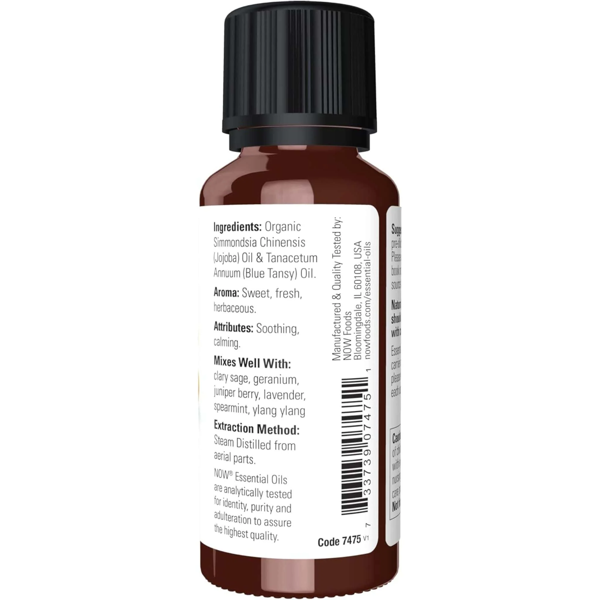NOW Blue Tansy Essential Oil 10%, 30ml - Image 3