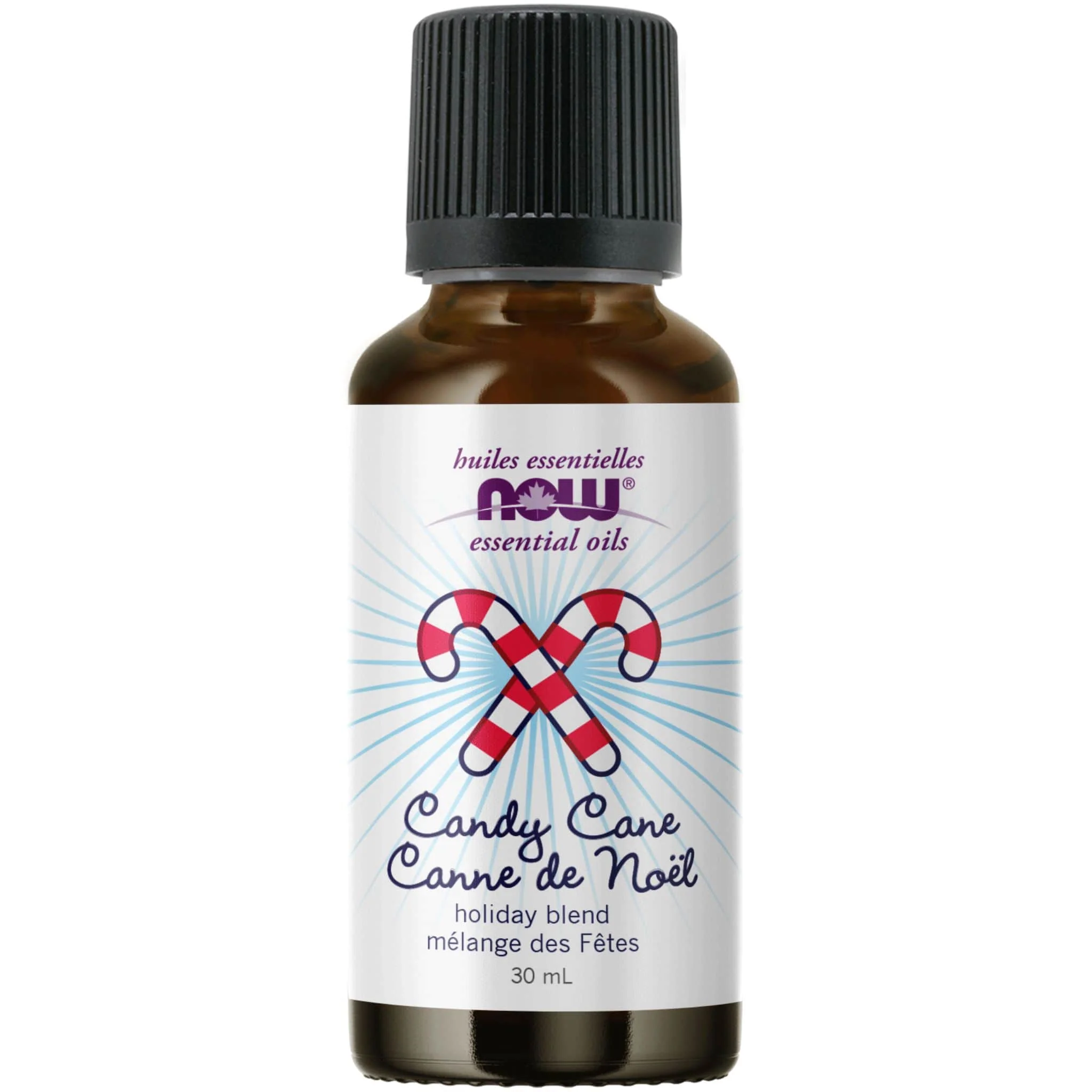NOW Candy Cane Essential Oil Holiday Blend, 30ml - Image 2