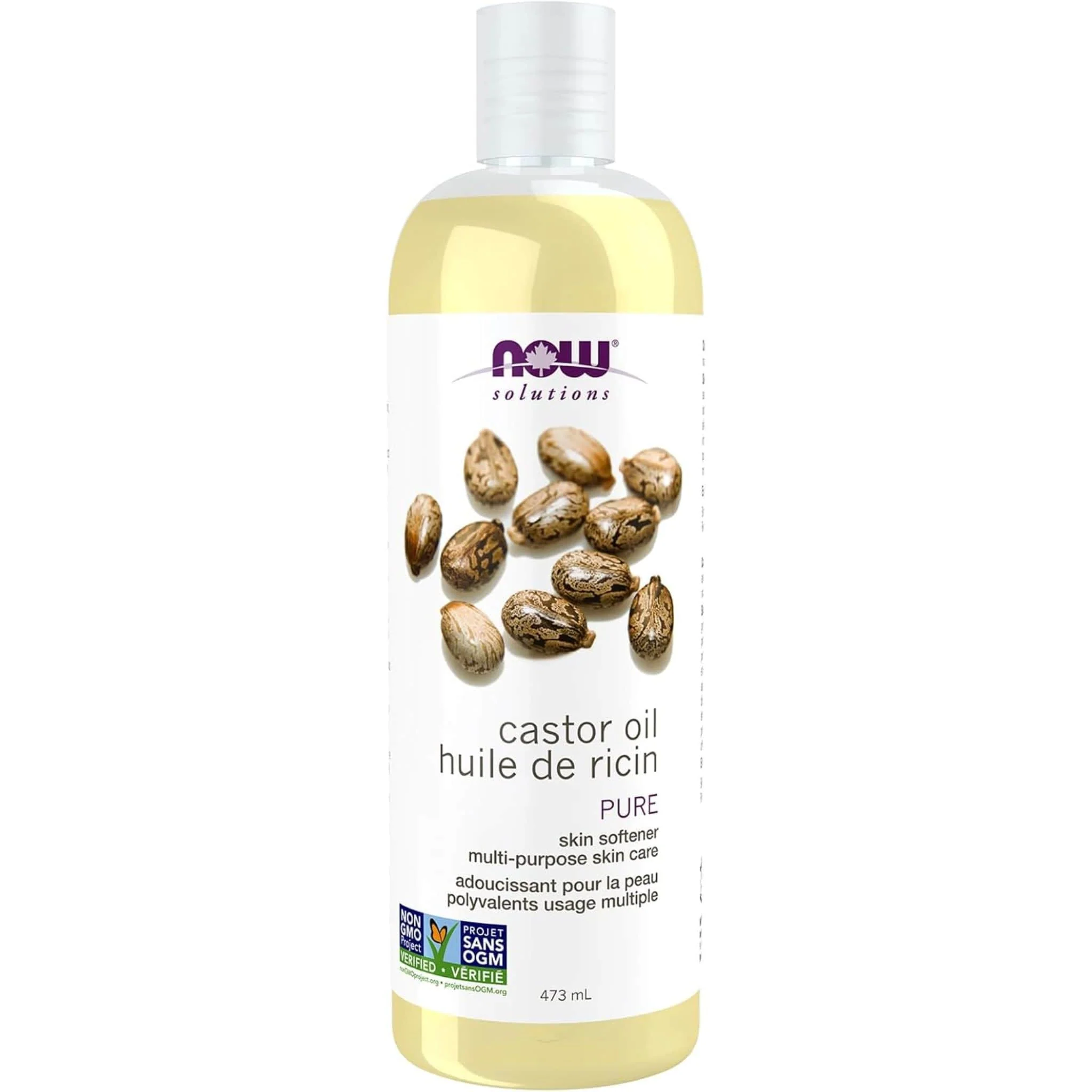 NOW Castor Oil, Expeller Pressed, 473ml