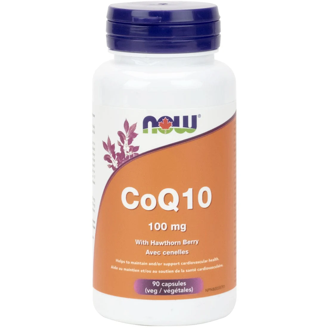 NOW CoQ10 100mg with Hawthorn - Image 7