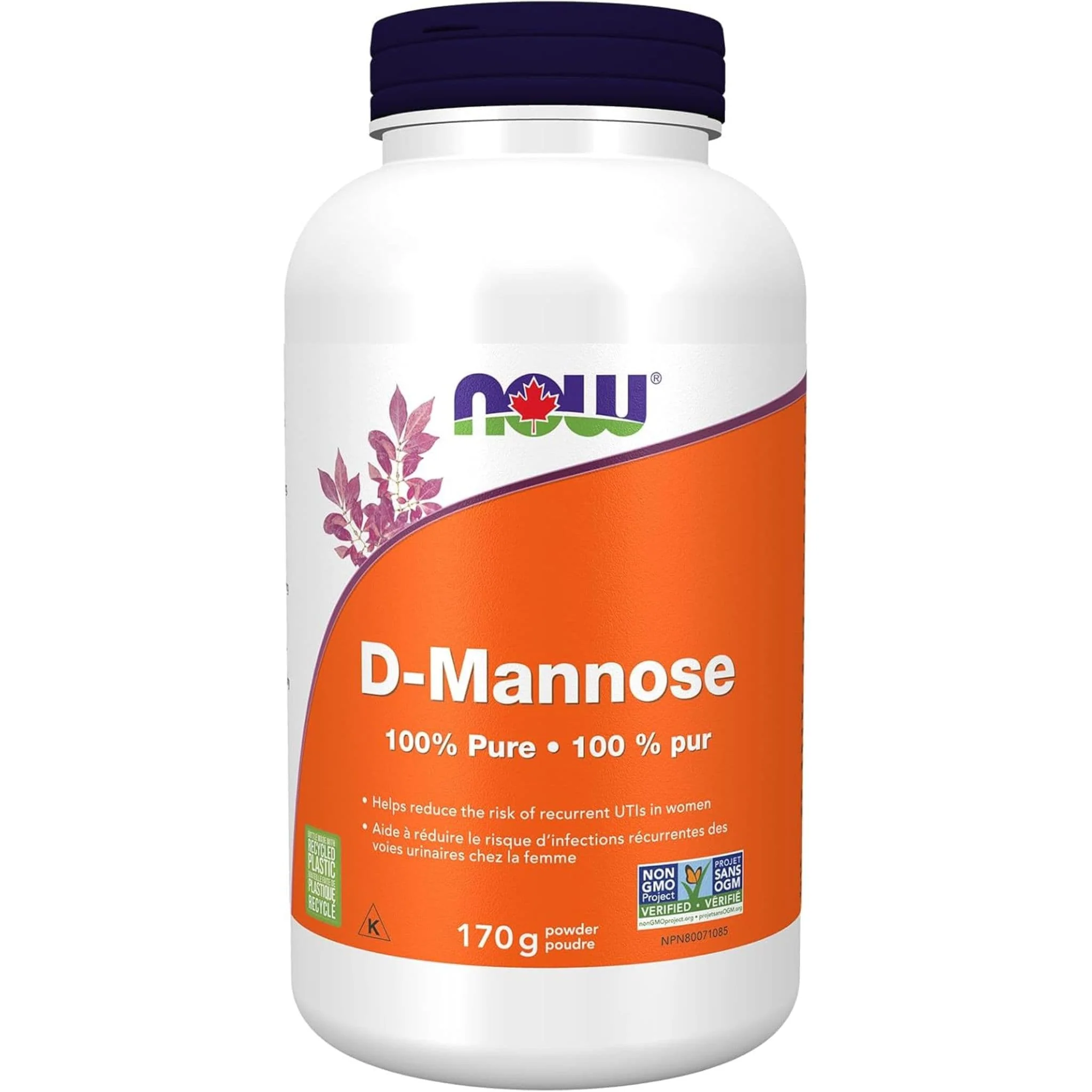 NOW D-Mannose Powder, 100% Pure - Image 4