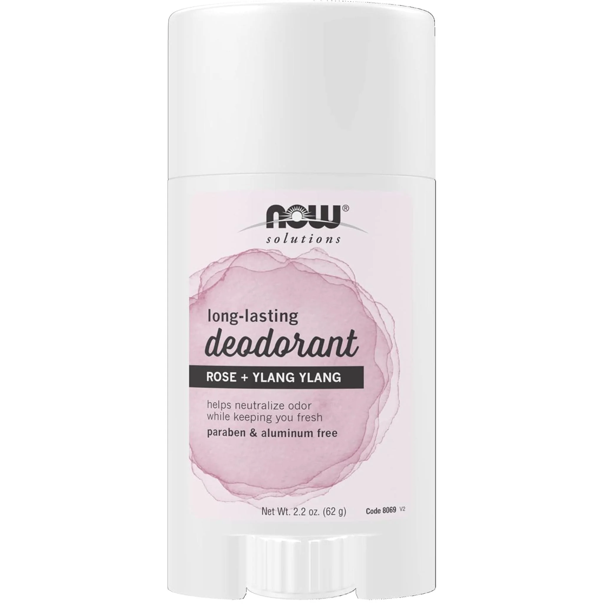 NOW Deodorant Stick Rose + Ylang Ylang 62g