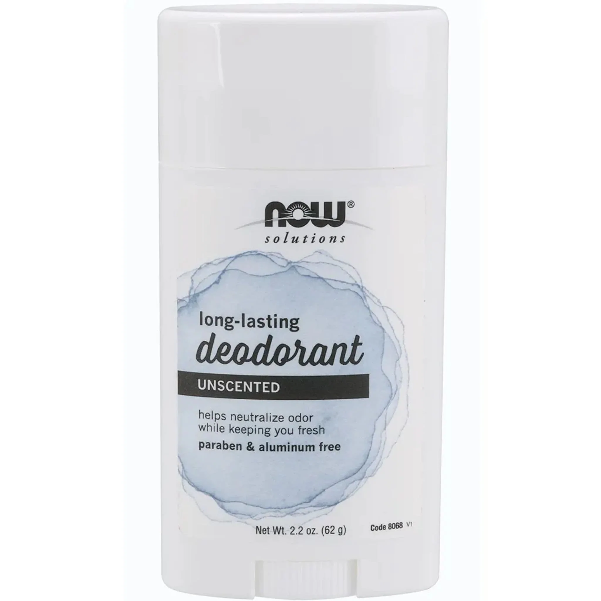 NOW Deodorant Stick Unscented 62g