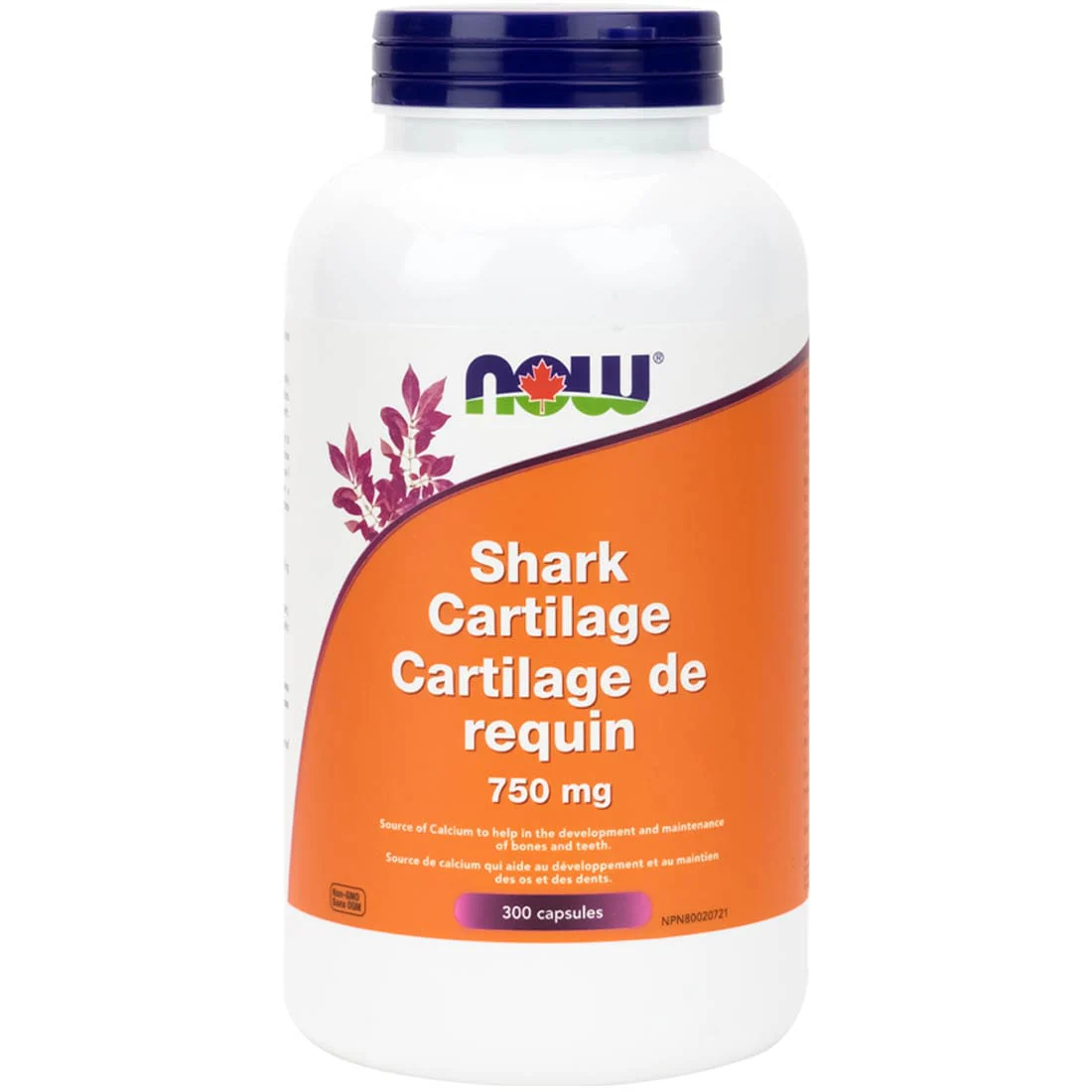 NOW Shark Cartilage, 750mg - Image 3