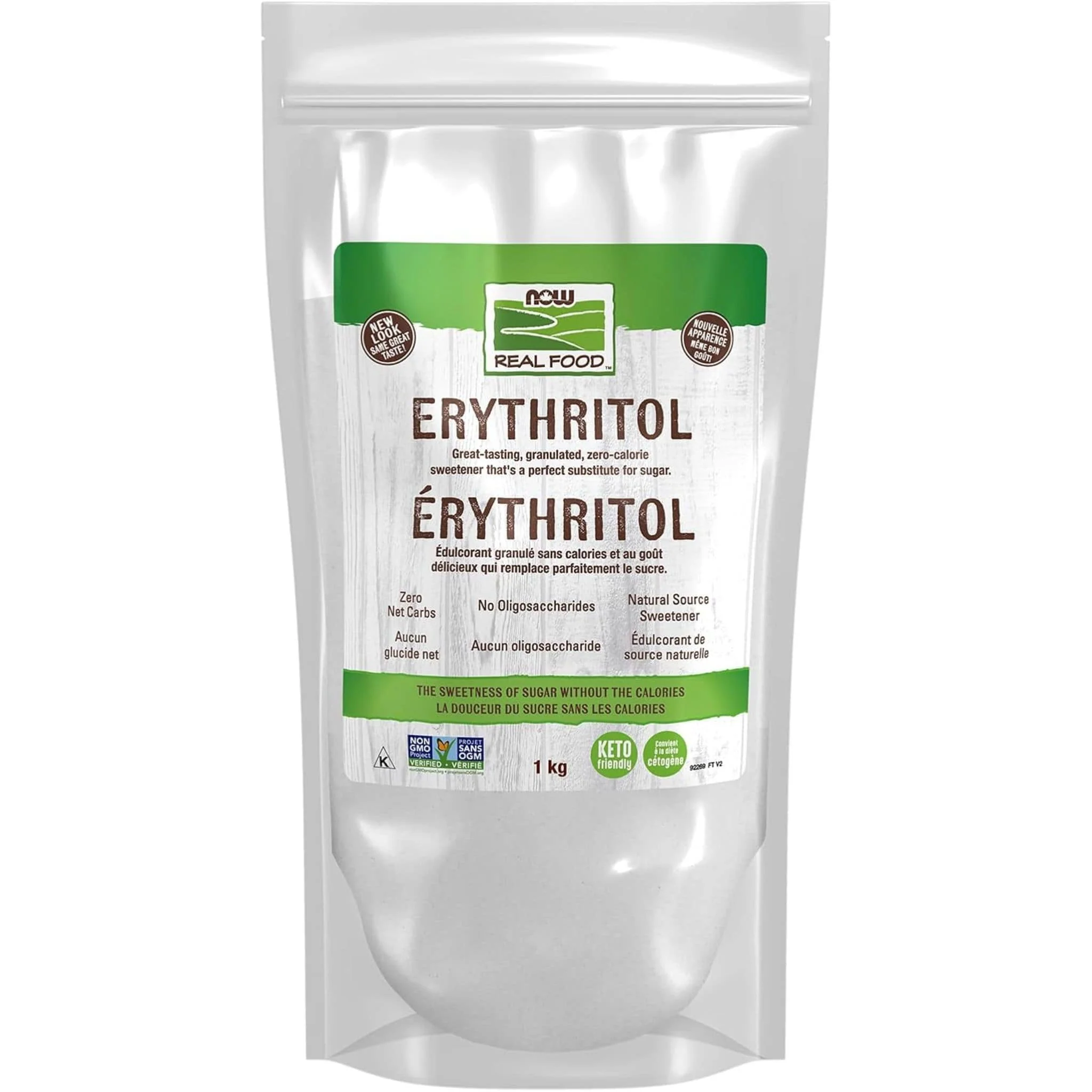 NOW Erythritol (100% Natural Low Carb Sweetener)