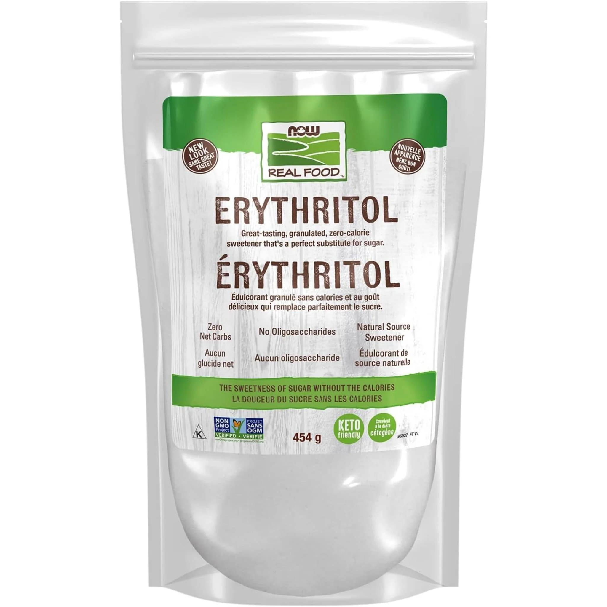 NOW Erythritol (100% Natural Low Carb Sweetener) - Image 5