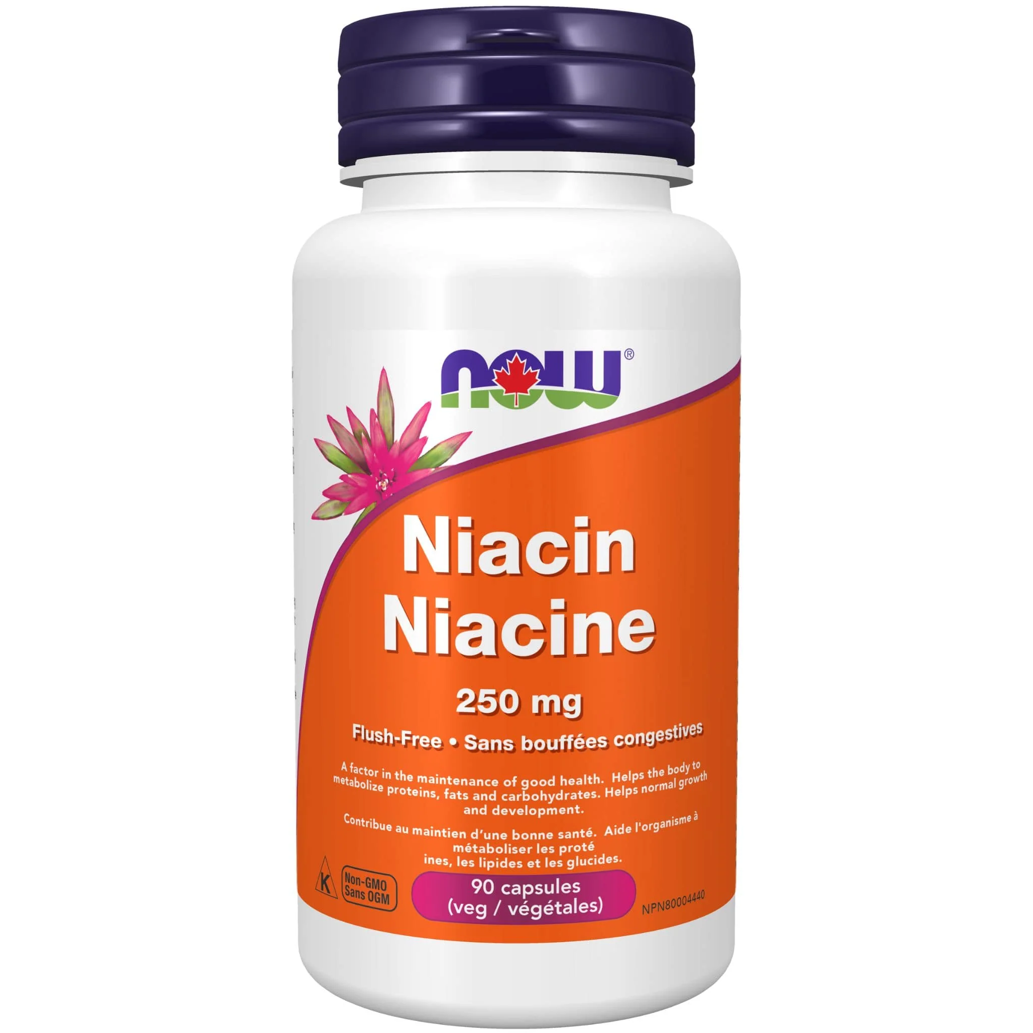 NOW Flush Free Niacin 250mg, 90 VCaps