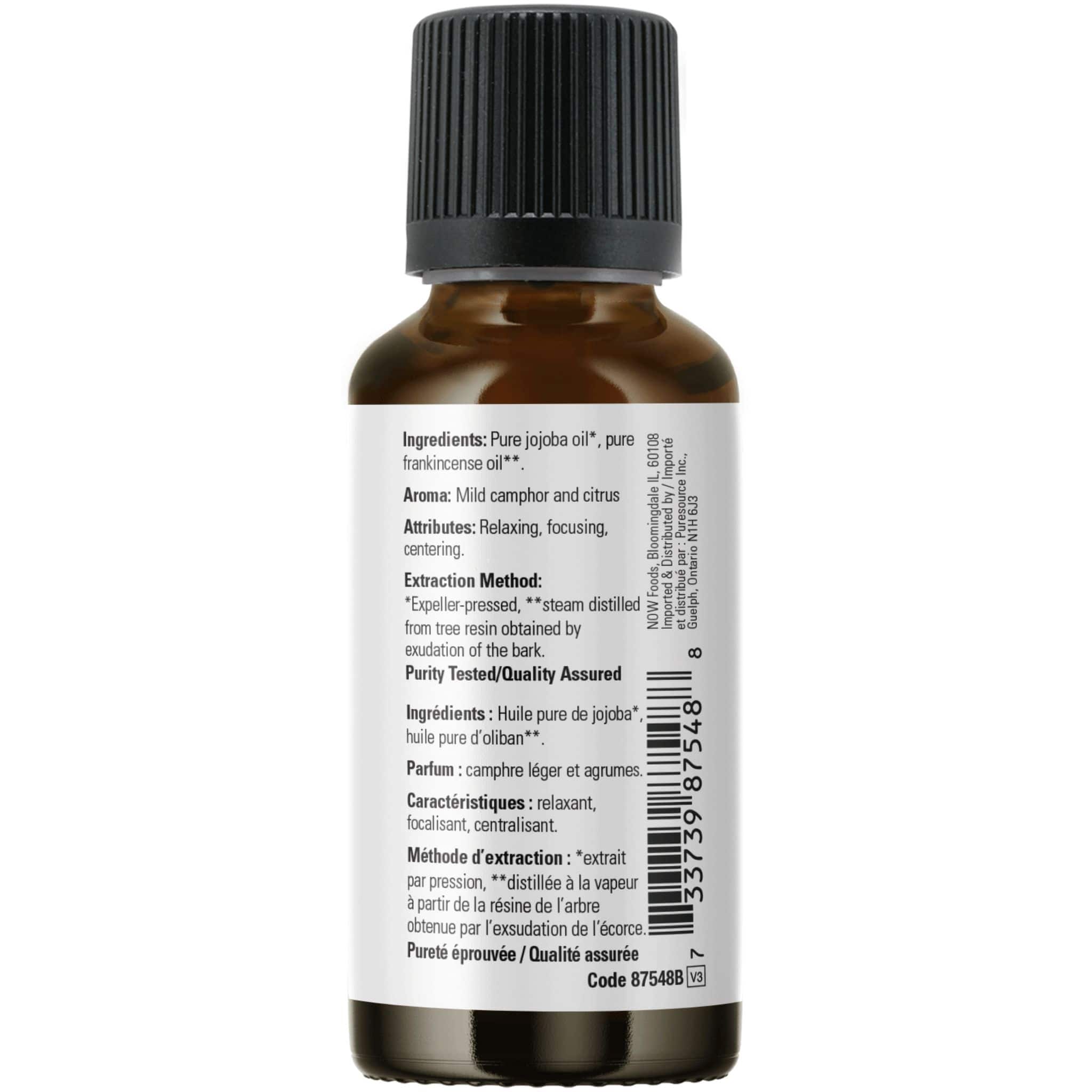 NOW Frankincense Oil, 20% Oil Blend (Aromatherapy), 30ml - Image 4