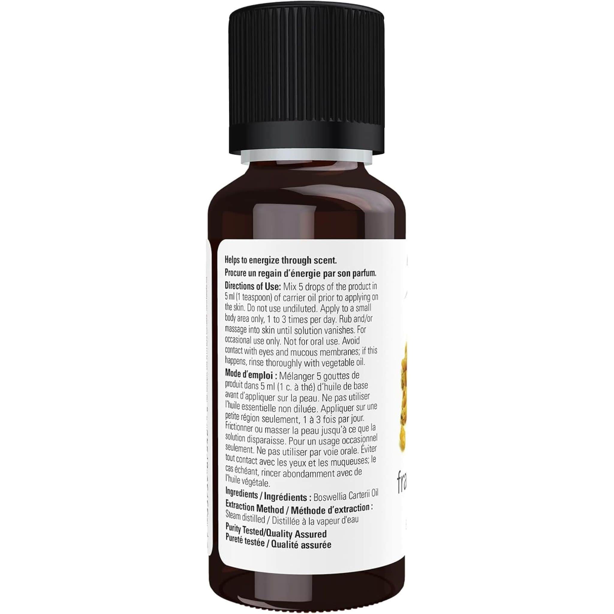 NOW Frankincense Oil 100% Pure (Aromatherapy), 30ml - Image 3