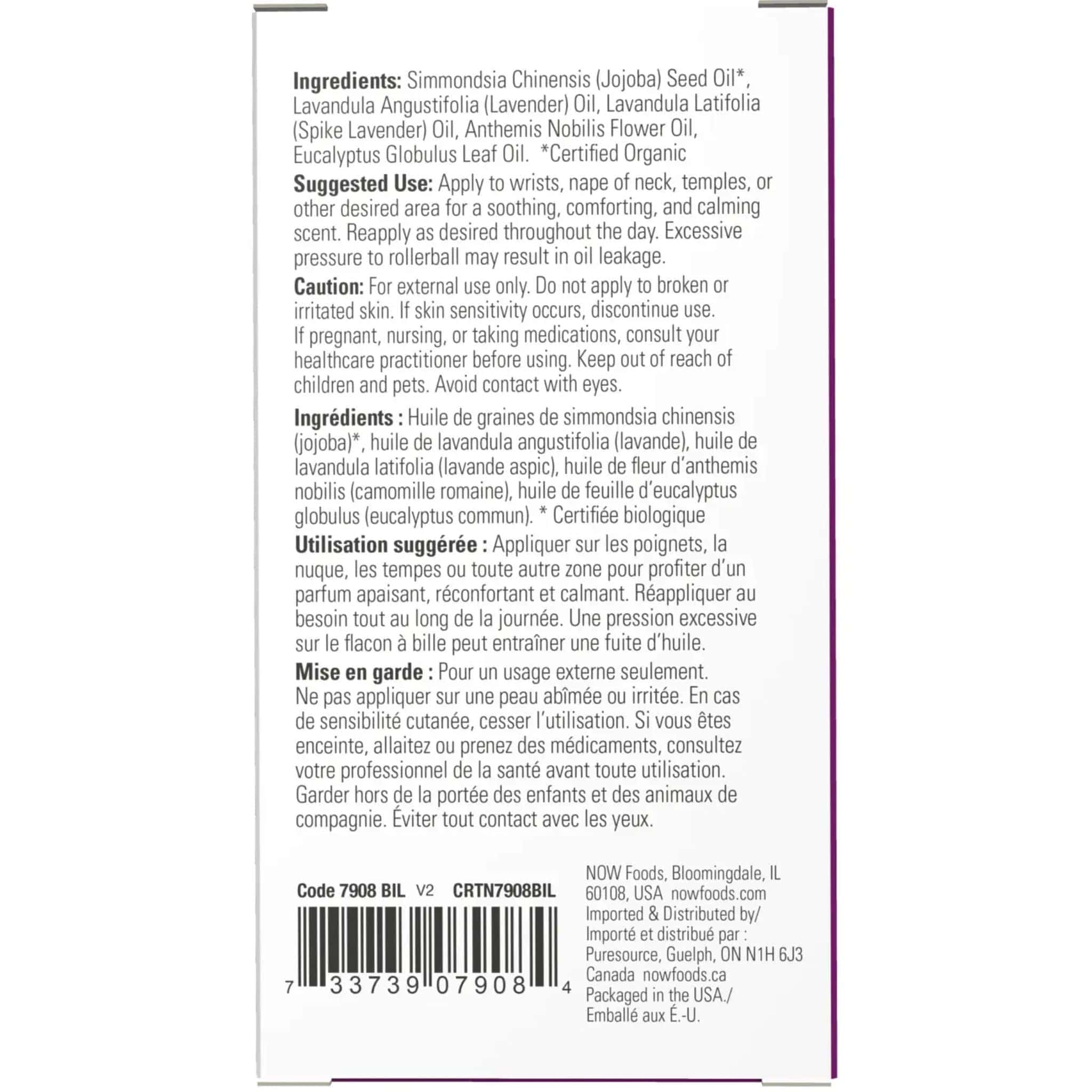 NOW Head Relief Essential Oil Roll-On, 10ml - Image 4