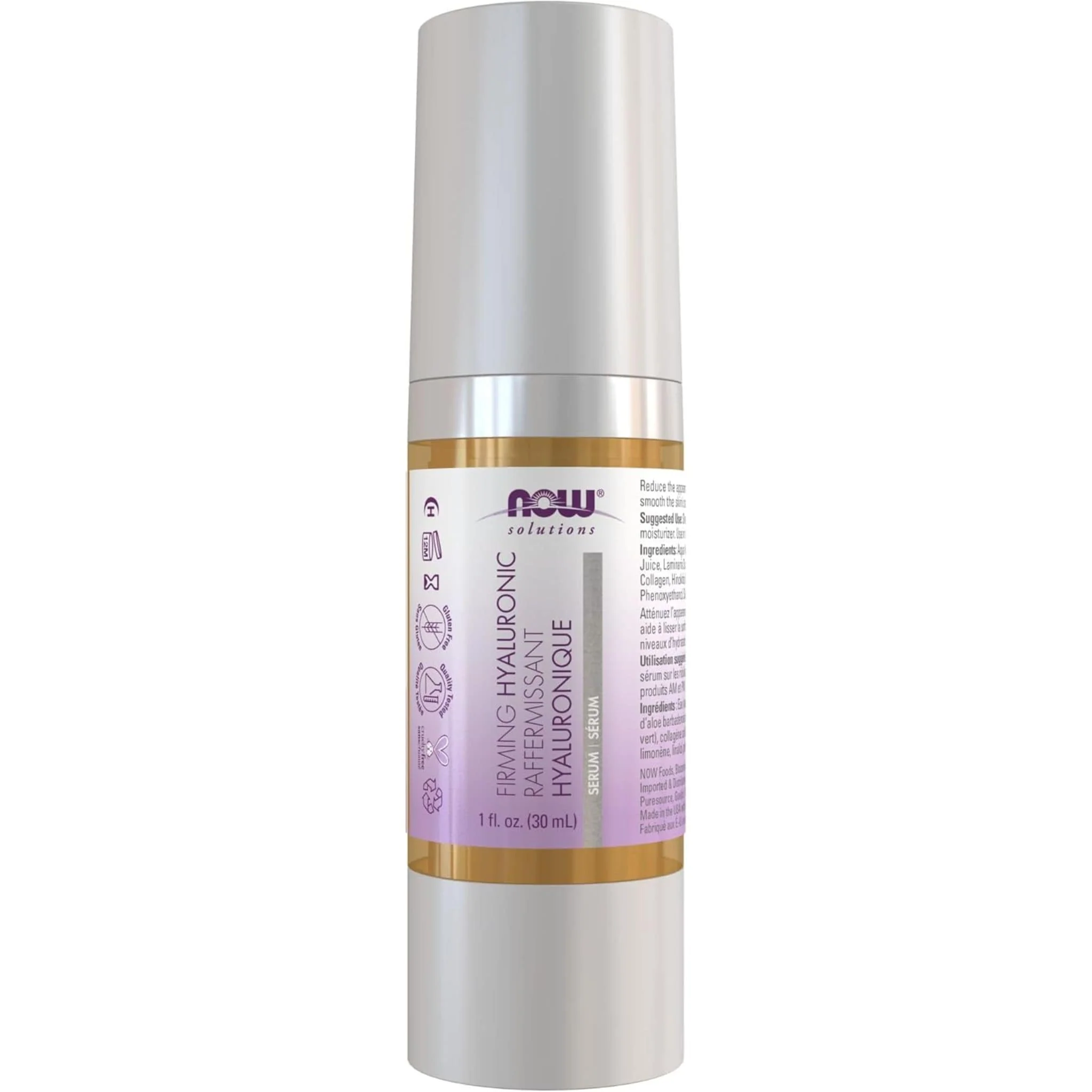 NOW Hyaluronic Acid Firming Serum, 30ml - Image 2