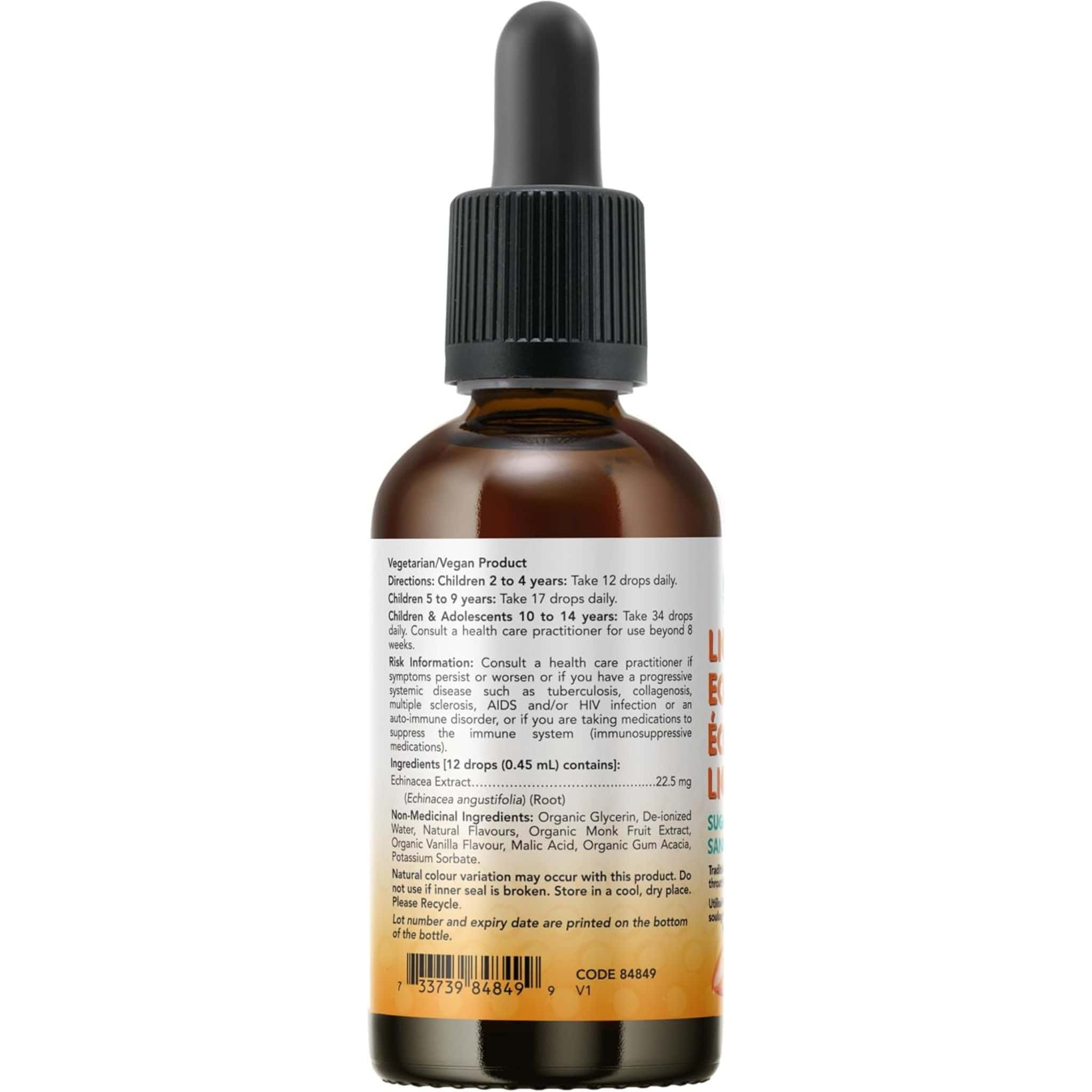 NOW Kids Liquid Echinacea, 59ml - Image 3