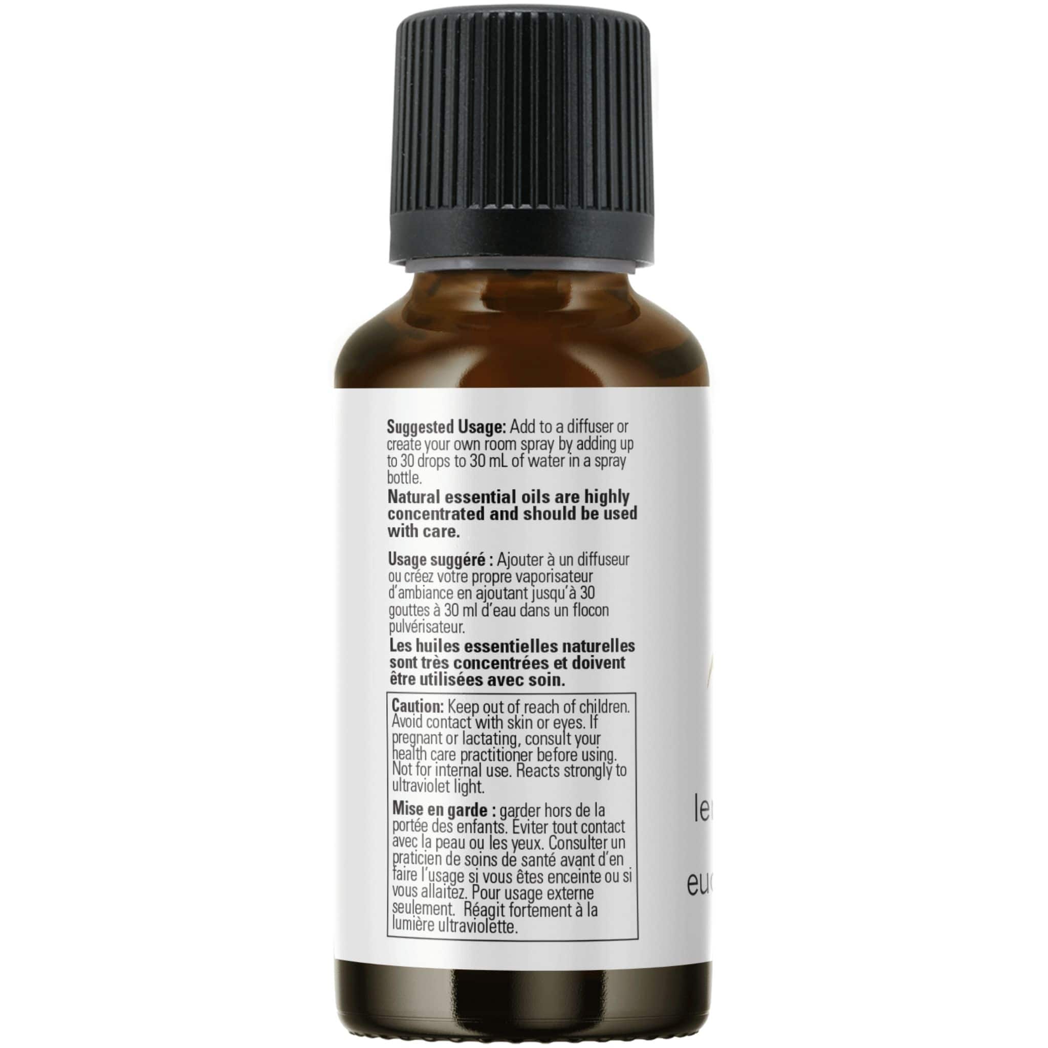NOW Lemon Eucalyptus Oil Blend (Aromatherapy), 100% Pure & Natural, 30ml - Image 3