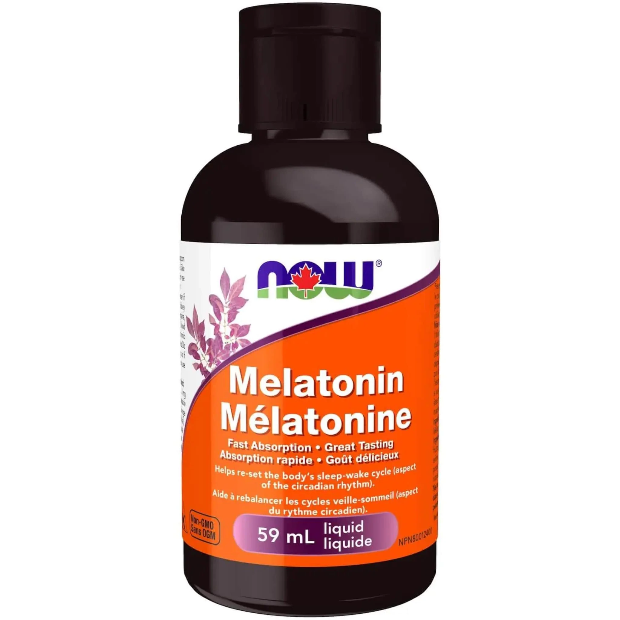 NOW Liquid Melatonin 3mg, 60ml