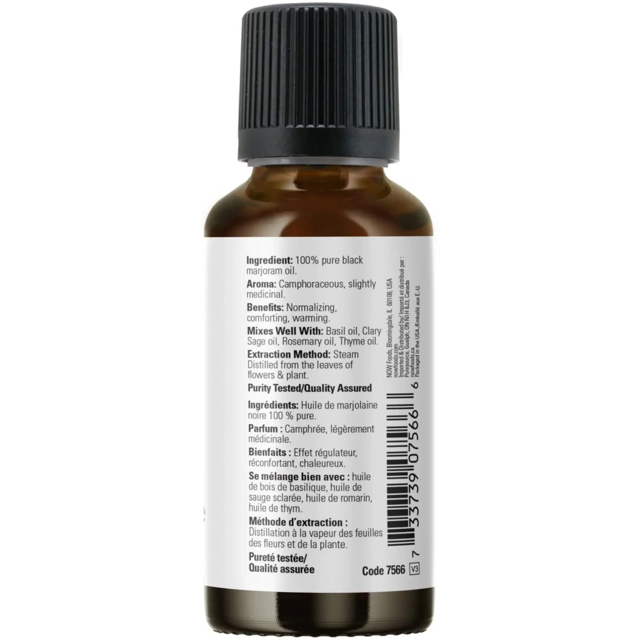 NOW Marjoram Oil (Aromatherapy), 30ml - Image 4
