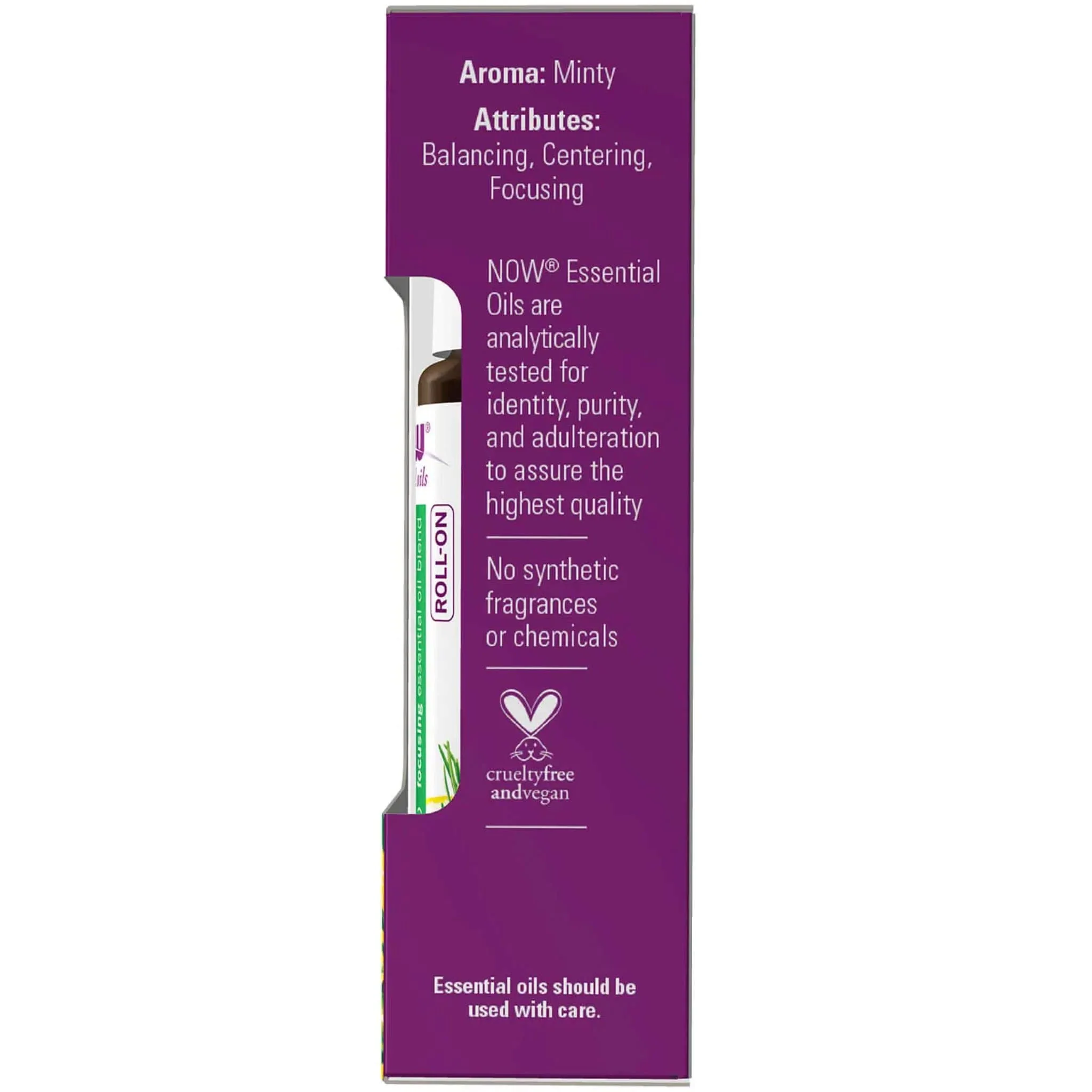 NOW Mind That Energy Essential Oil Blend Roll-On, 10ml - Image 2