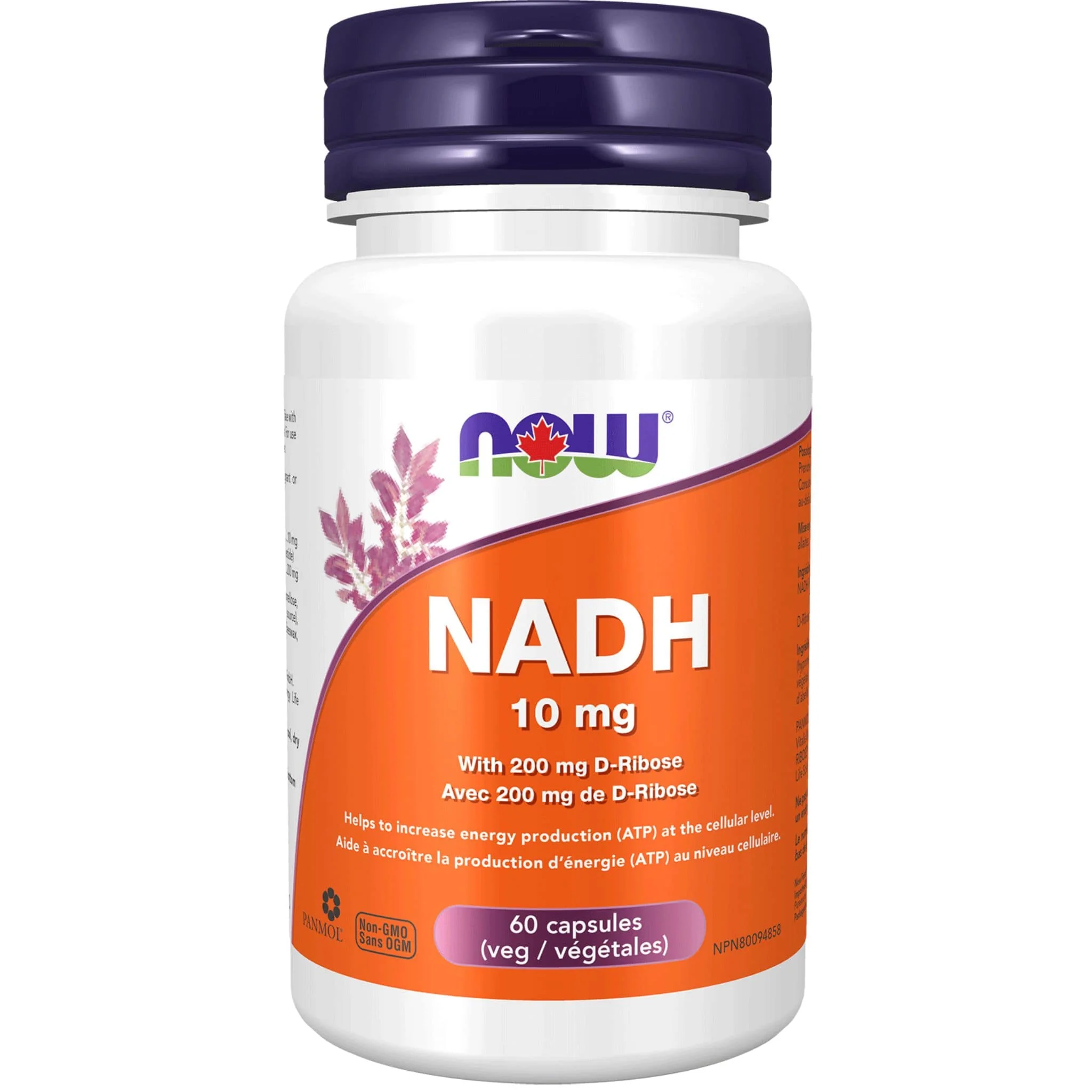 NOW NADH, 60 Capsules
