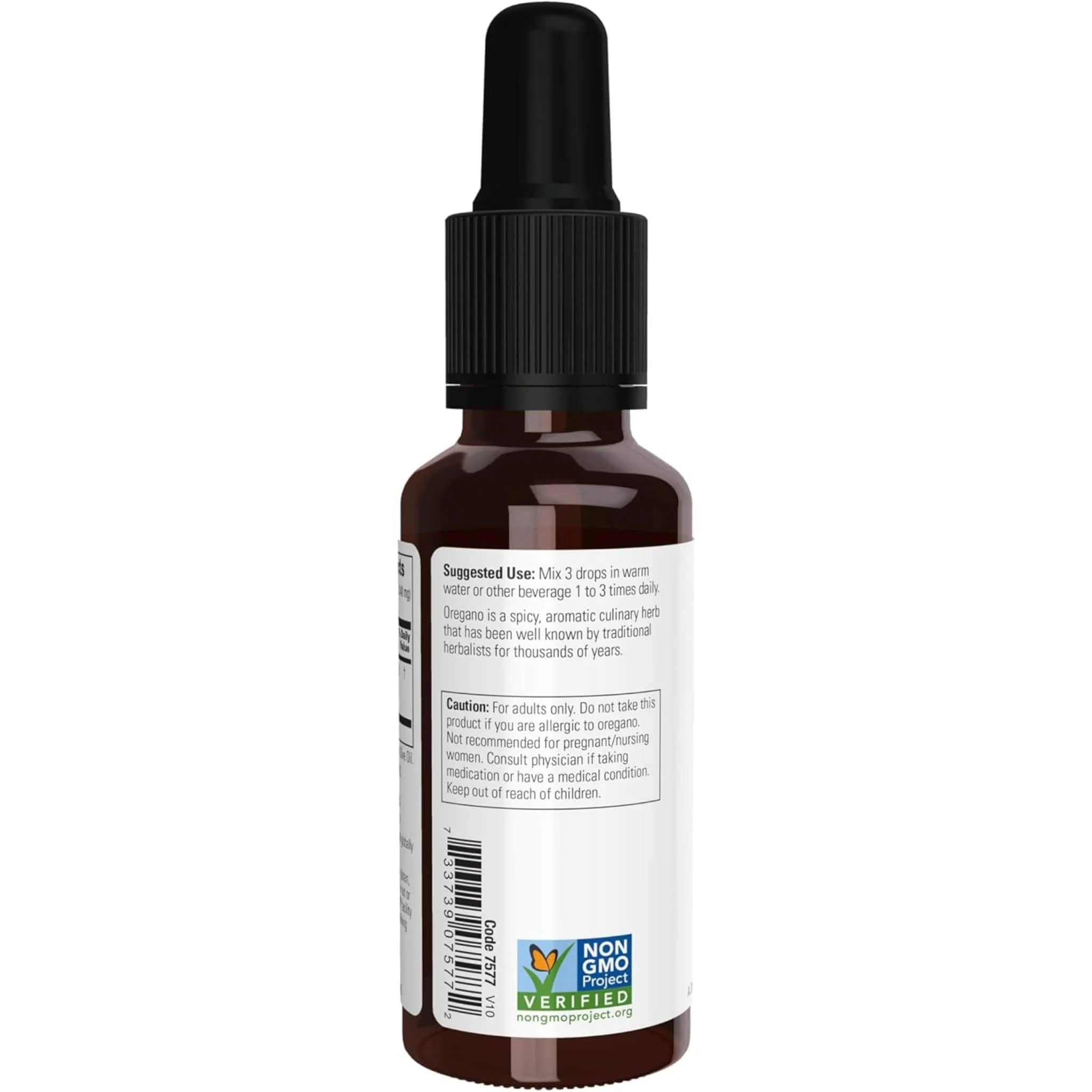 NOW Oil of Oregano, 25% Oil Blend, 30ml - Image 2