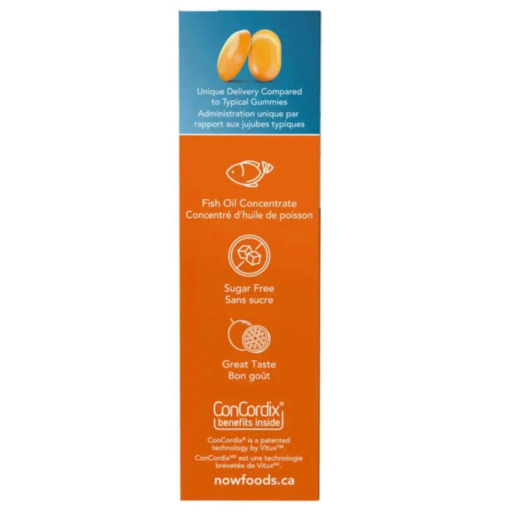 NOW Omega-3 Plus Fish Oil Gummy Chews, Extra Strength, 300mg EPA, 225mg DHA, 36 Gummies - Image 3