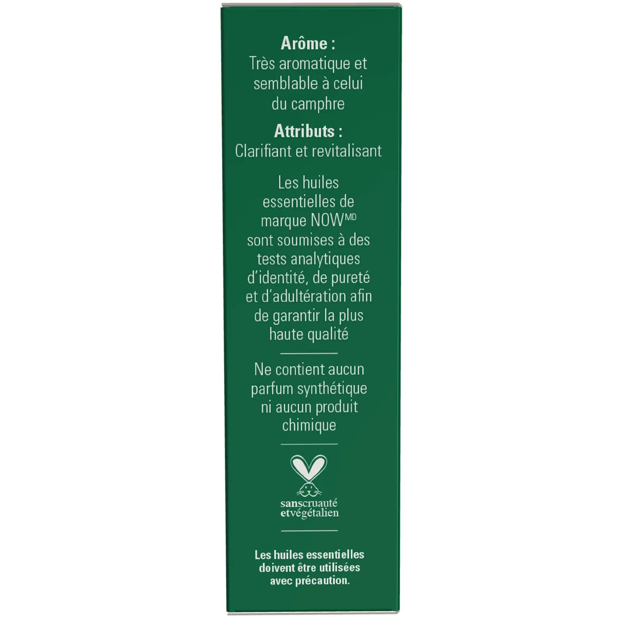 NOW Organic Eucalyptus Essential Oil Roll-On, 10ml - Image 2