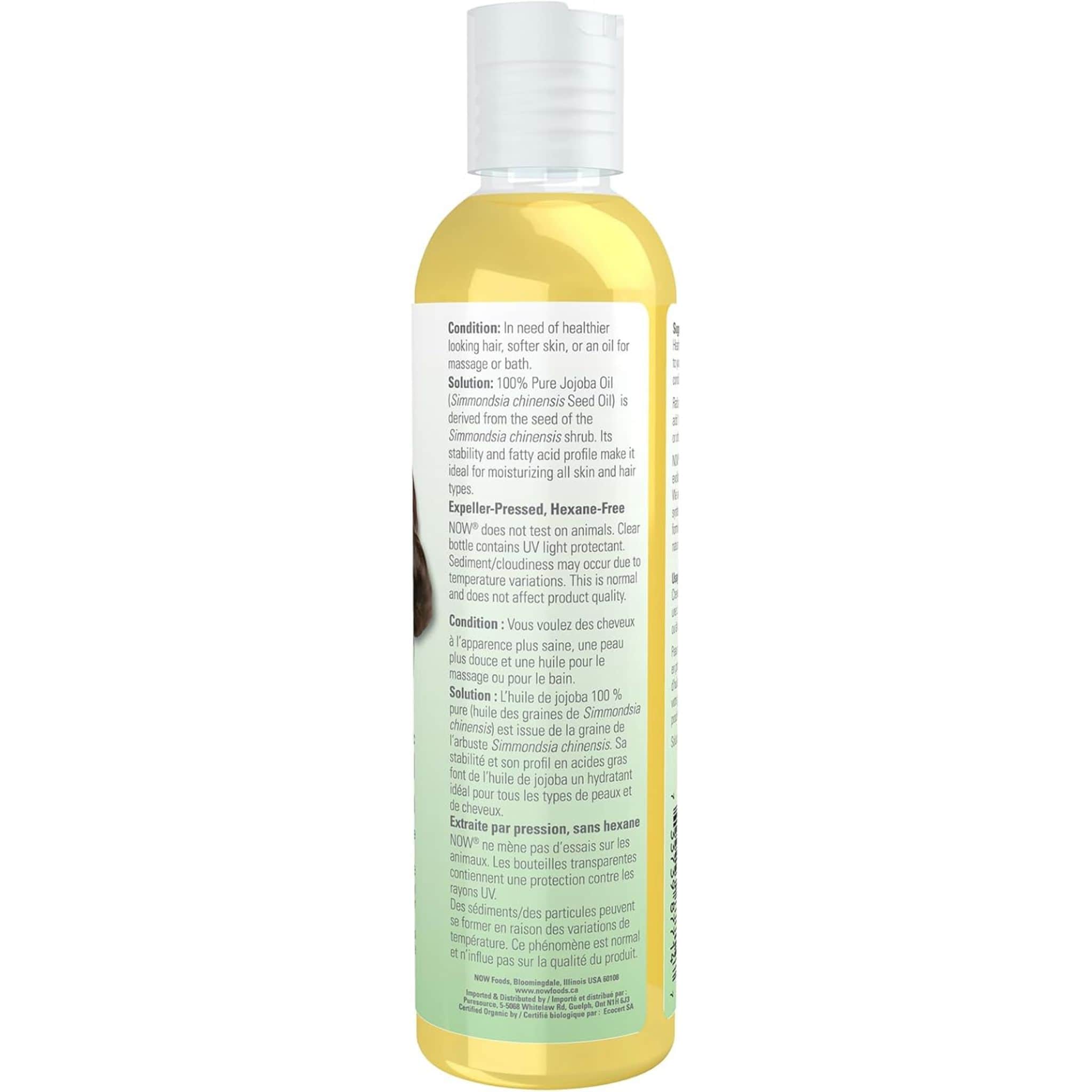 NOW Organic Jojoba Oil, 100% Pure - Image 7