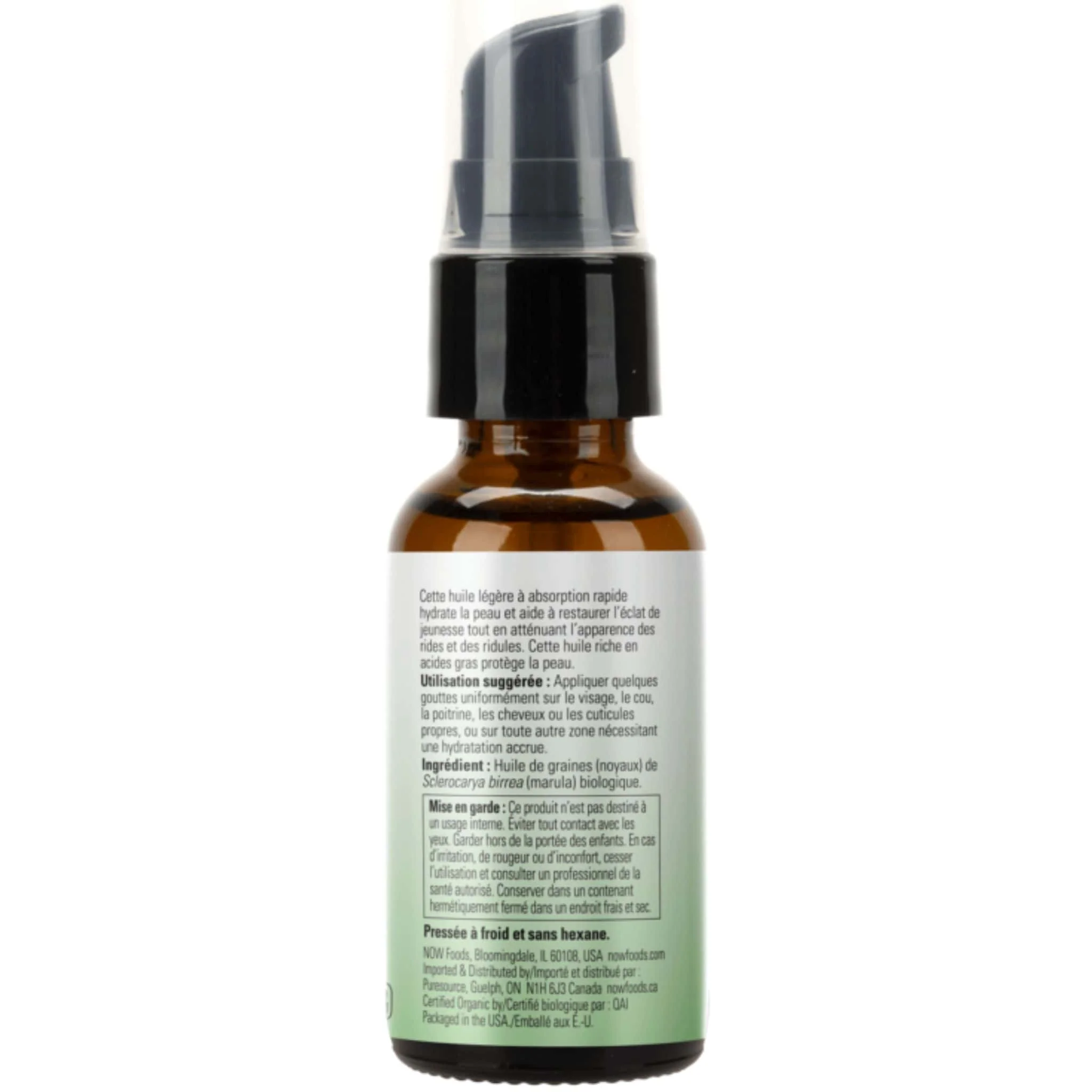NOW Organic Marula Oil, 30ml - Image 4