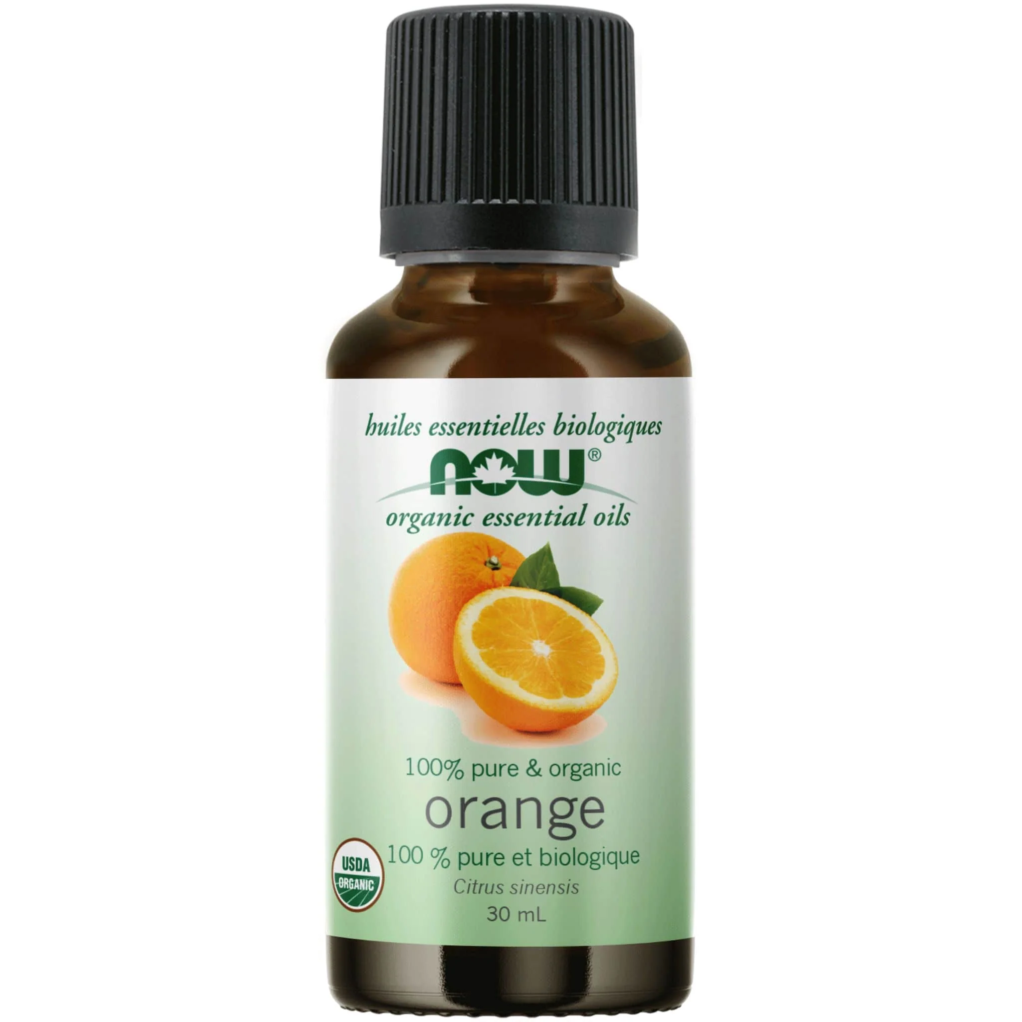 NOW Organic Orange Oil (Aromatherapy), 100% Pure, 30ml - Image 2