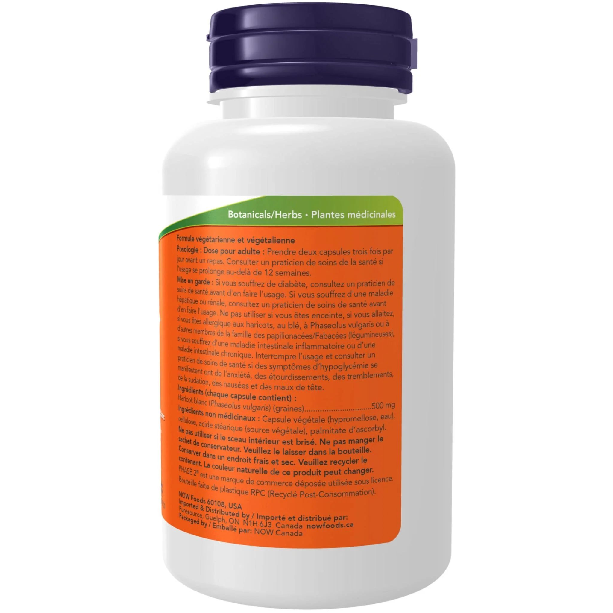 NOW Phase 2, Starch Neutralizer, 500mg, 120 Vegetable Capsules - Image 4
