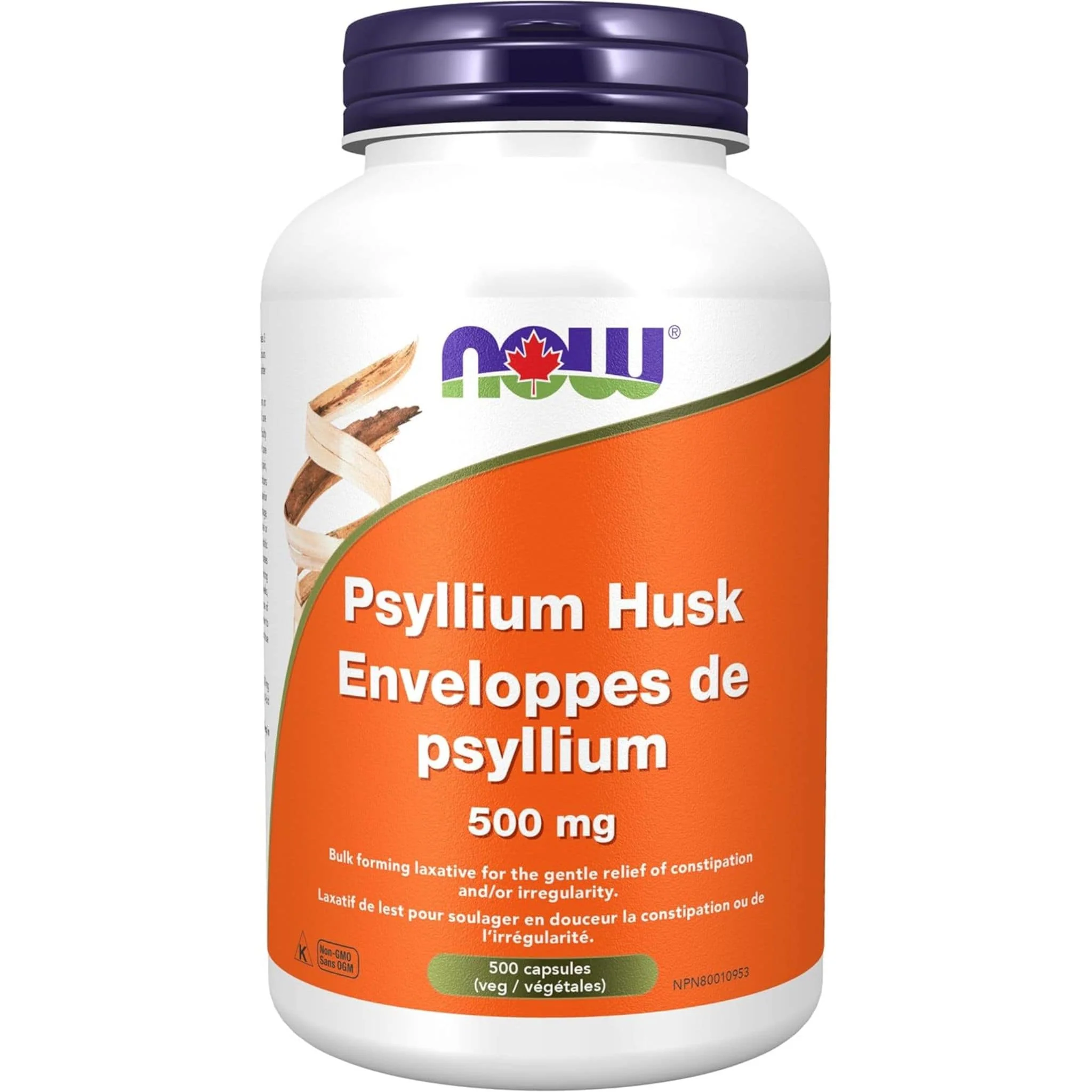 NOW Psyllium Husk Caps 500mg - Image 5