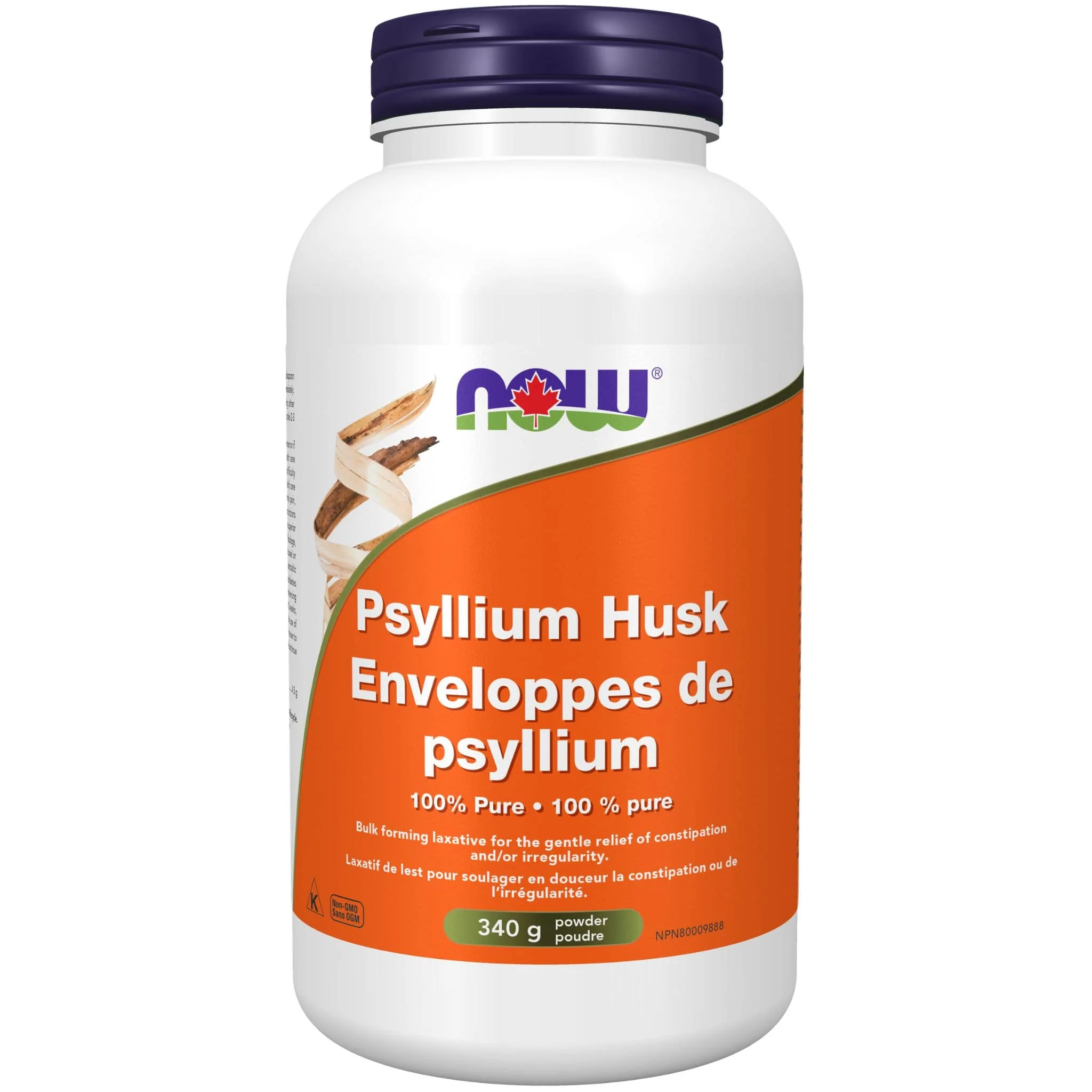 NOW Psyllium Husk Powder, 340g