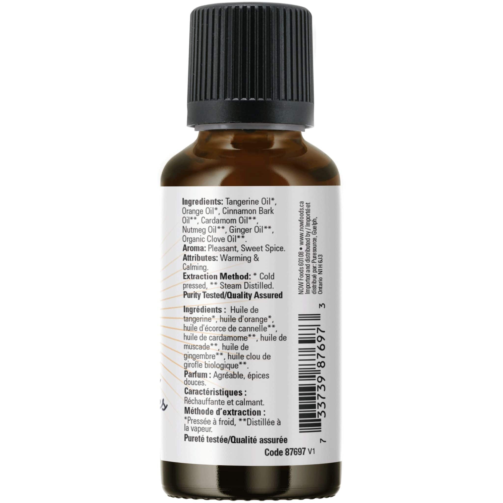 NOW Pumpkin Spice Essential Oil Blend, 30ml - Image 2