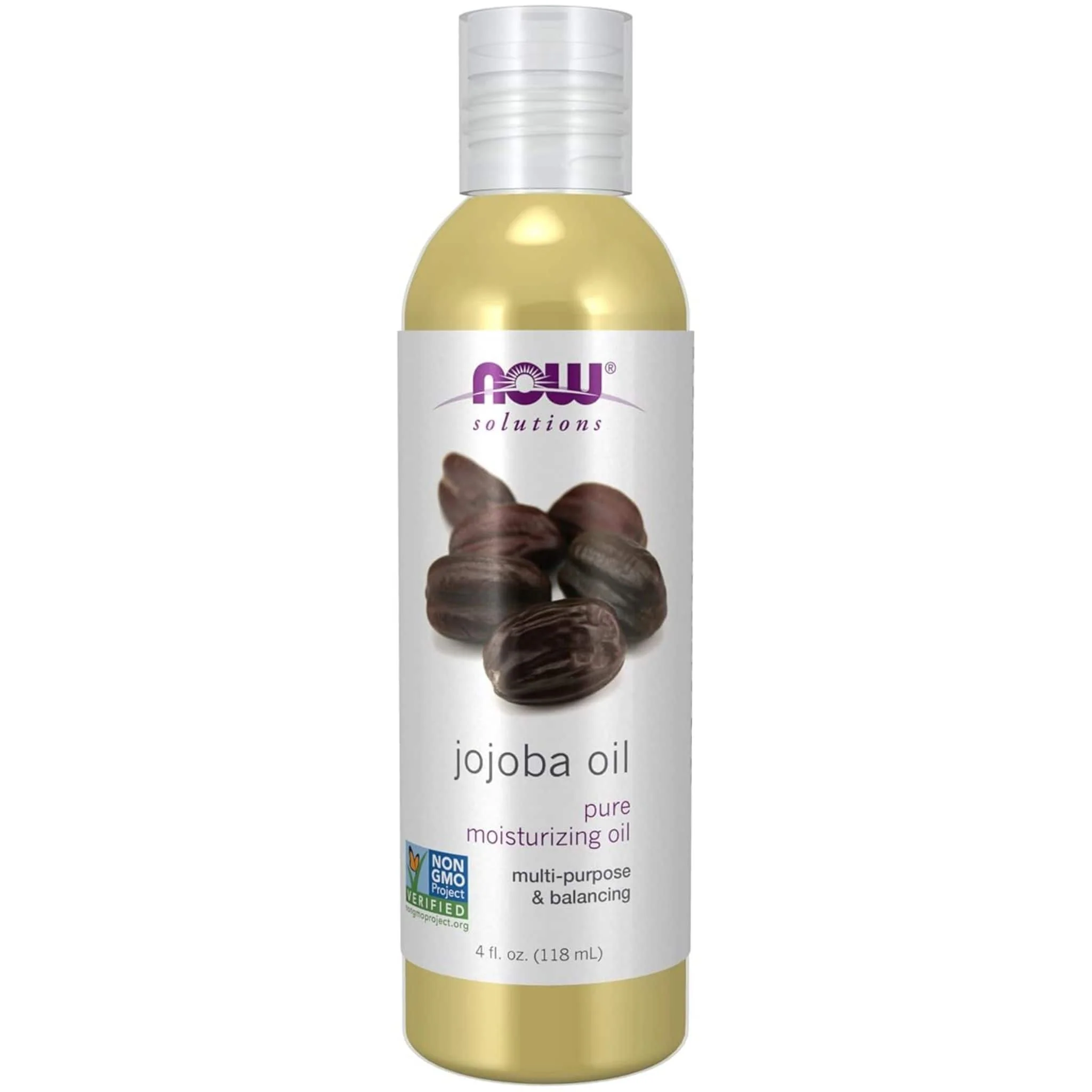 NOW Jojoba Oil, 100% Pure Moisturizing Oil