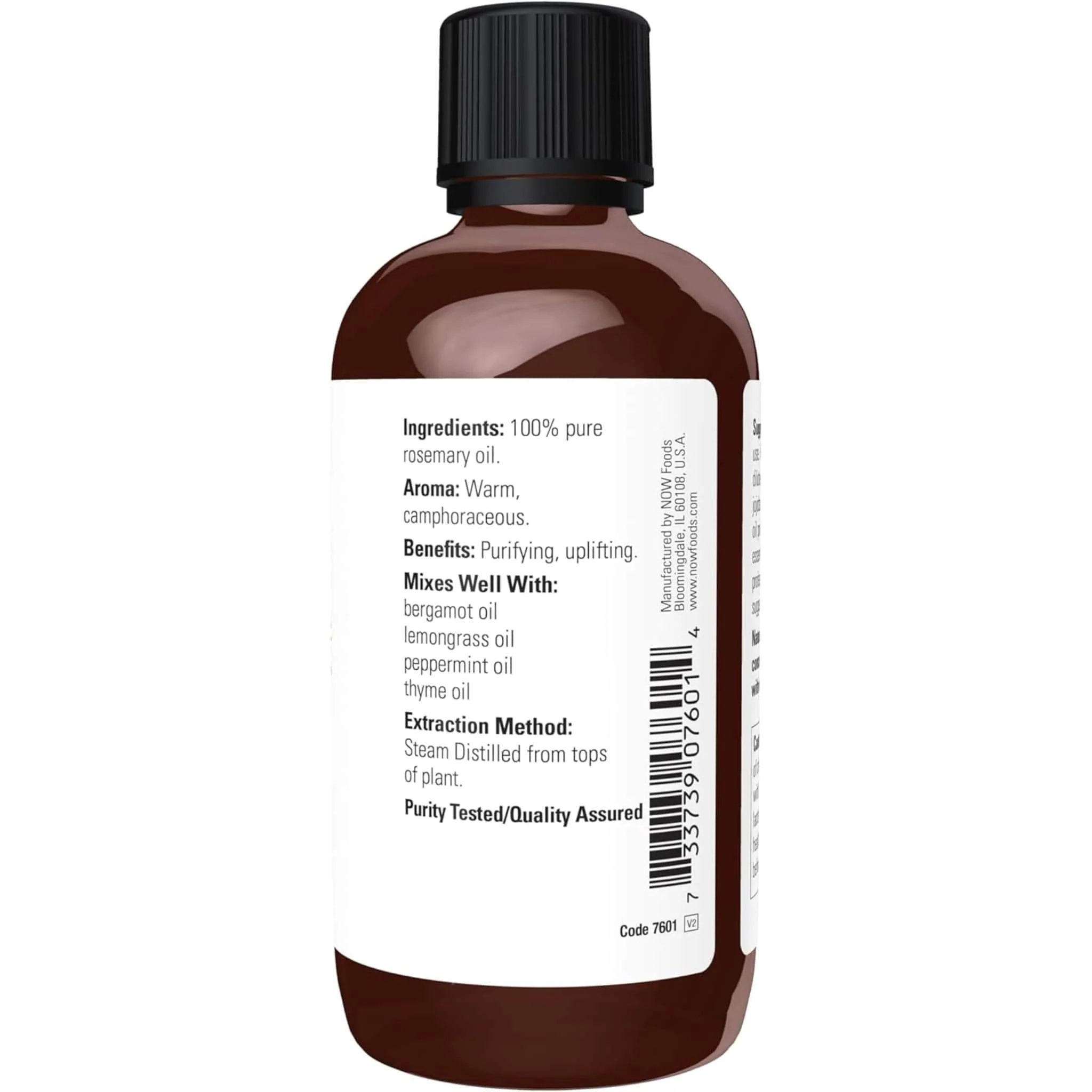 NOW Rosemary Oil (Aromatherapy), 100% Pure - Image 6