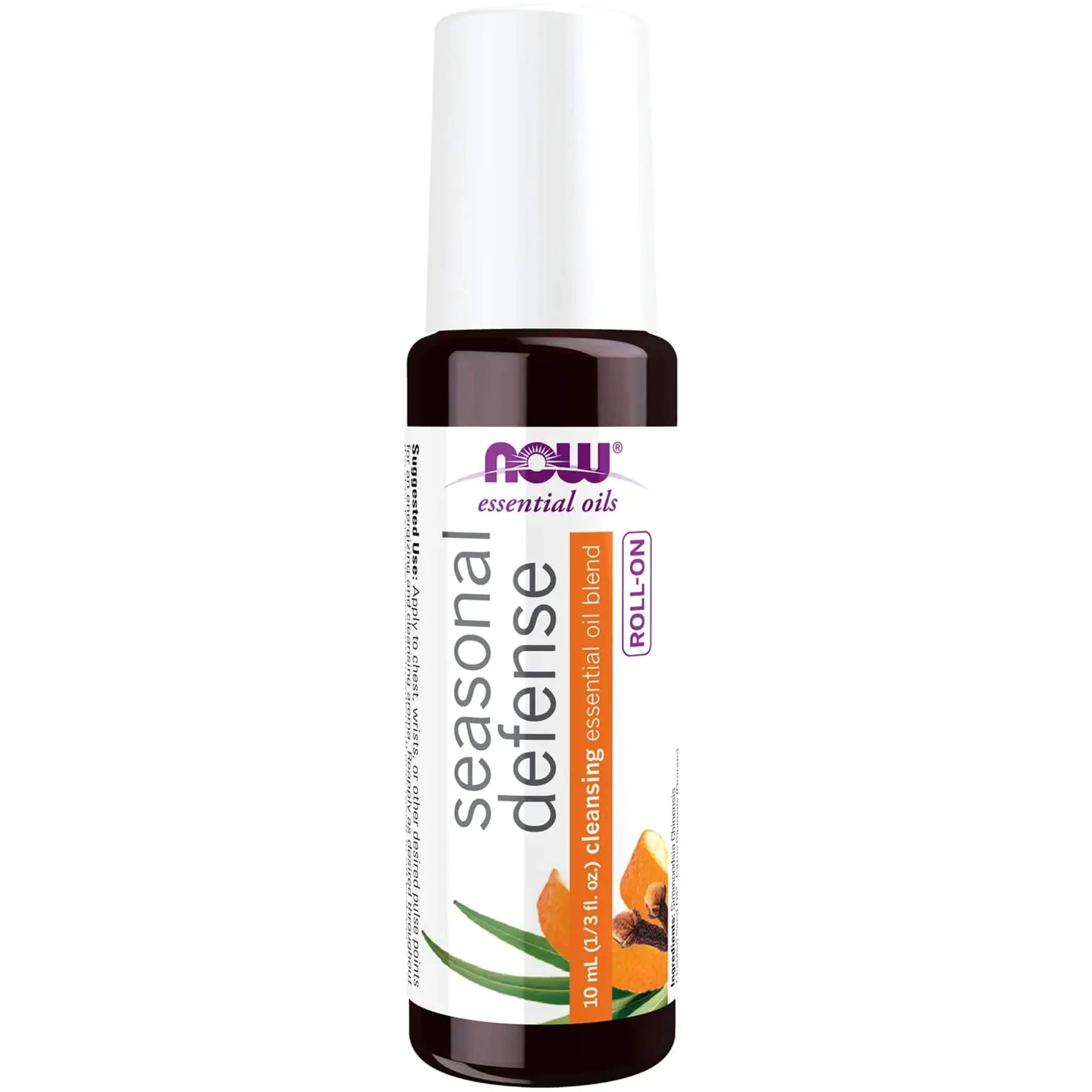 NOW Seasonal Defense Essential Oil Blend Roll-On, 10ml - Image 5