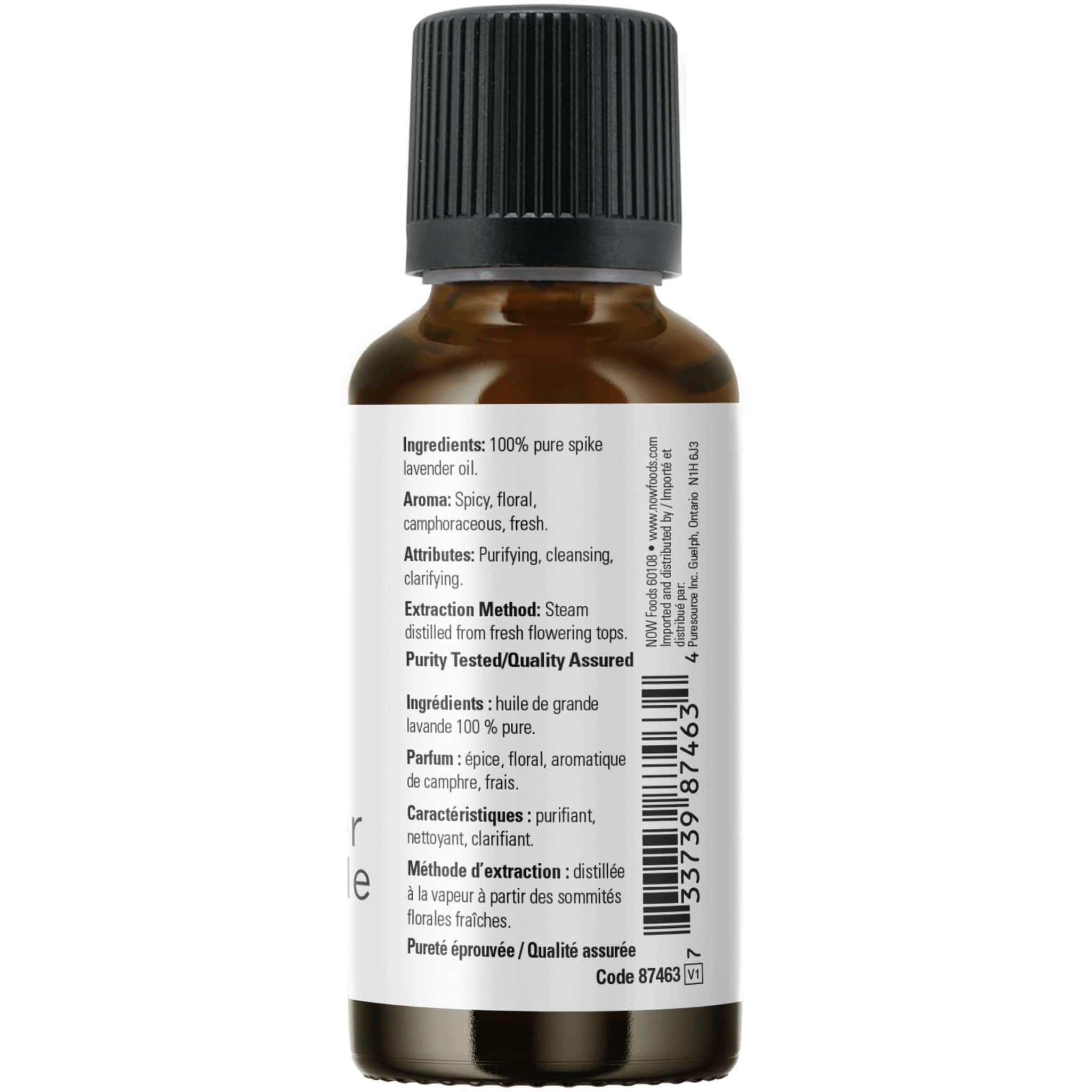 NOW Spike Lavender Oil, 30ml - Image 2