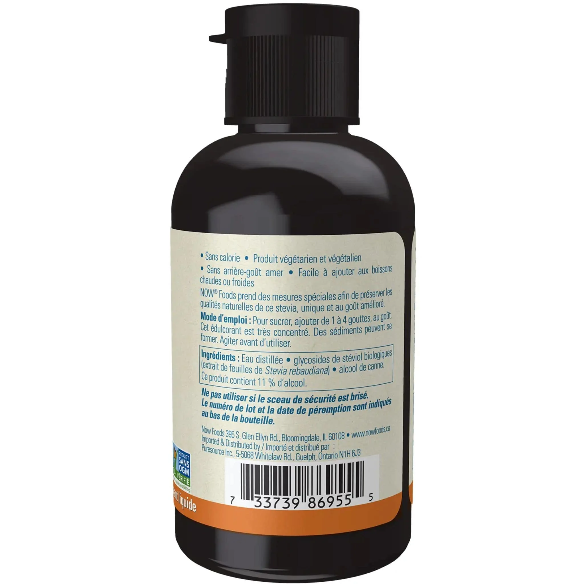 NOW Stevia Extract Liquid Drops, Non-Bitter Aftertaste, Zero Calories, 100% Pure Concentrated Stevia Liquid - Image 3