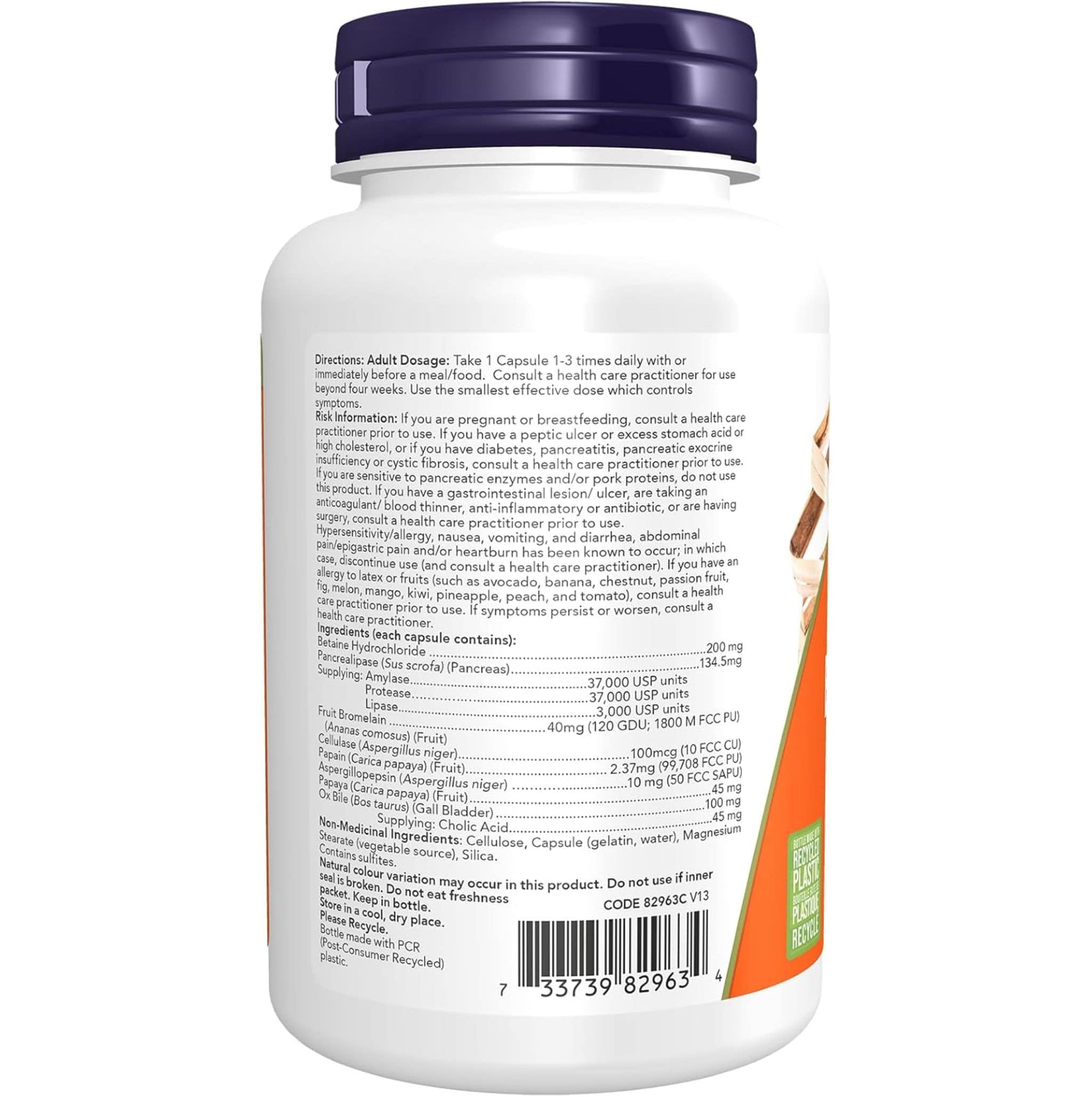 NOW Super Enzymes, Capsules - Image 2