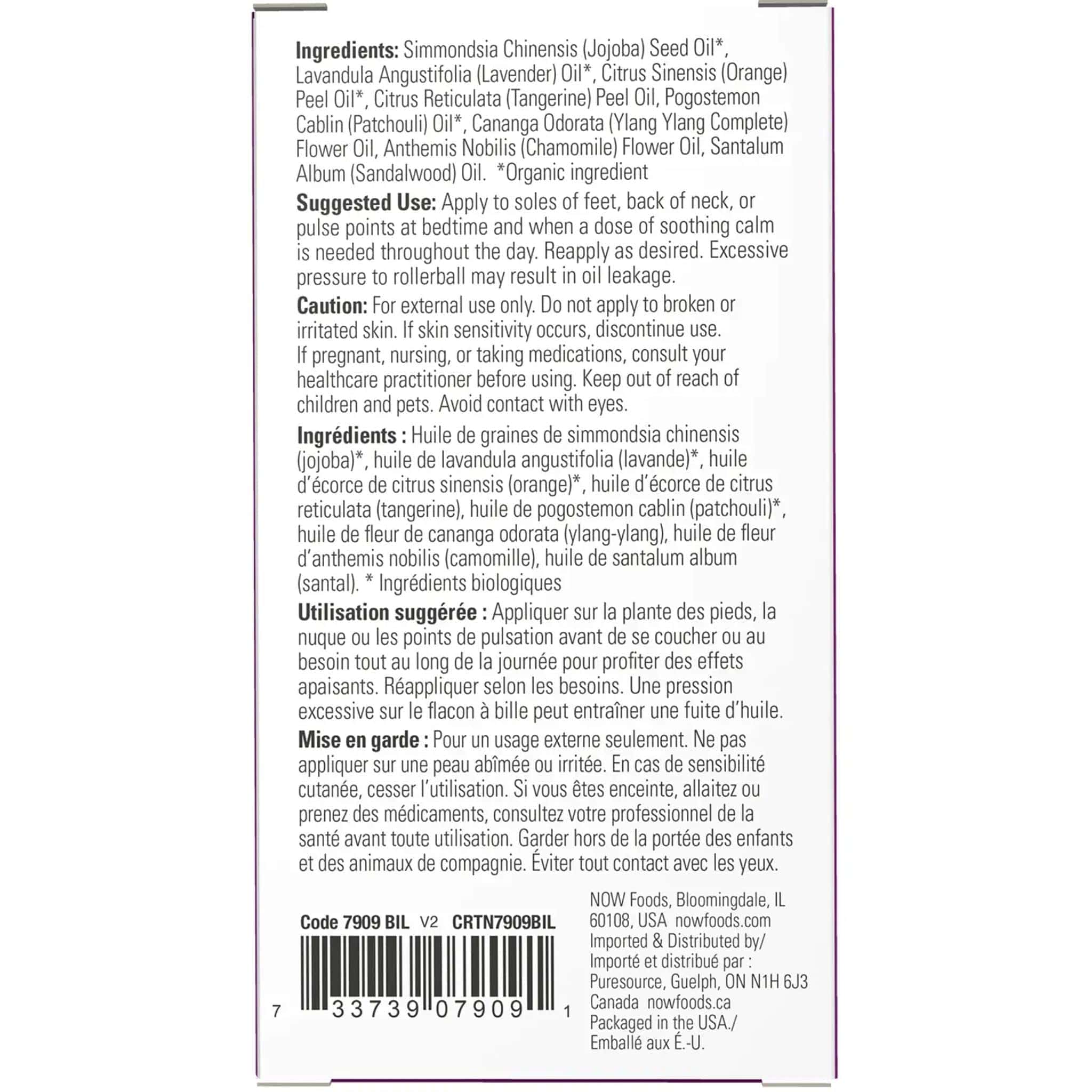 NOW Take a Zen Ten Essential Oil Blend Roll-On, 10ml - Image 5