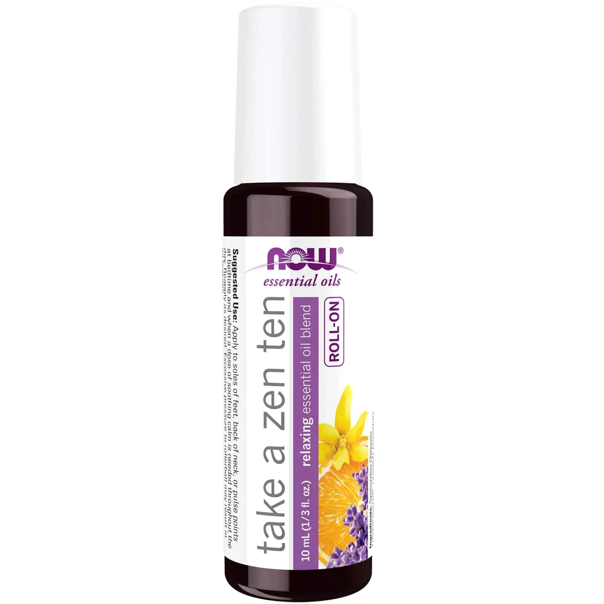 NOW Take a Zen Ten Essential Oil Blend Roll-On, 10ml - Image 6