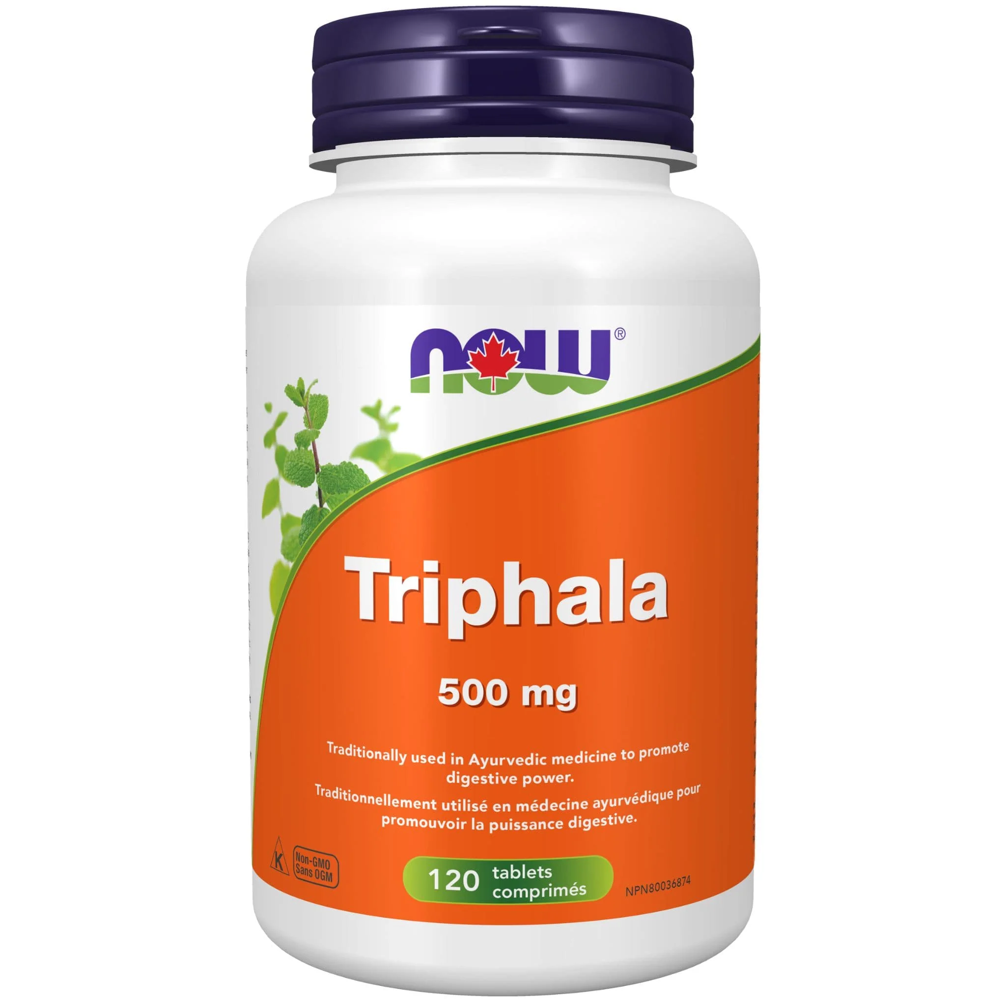 NOW Triphala 500mg, 120 Tablets