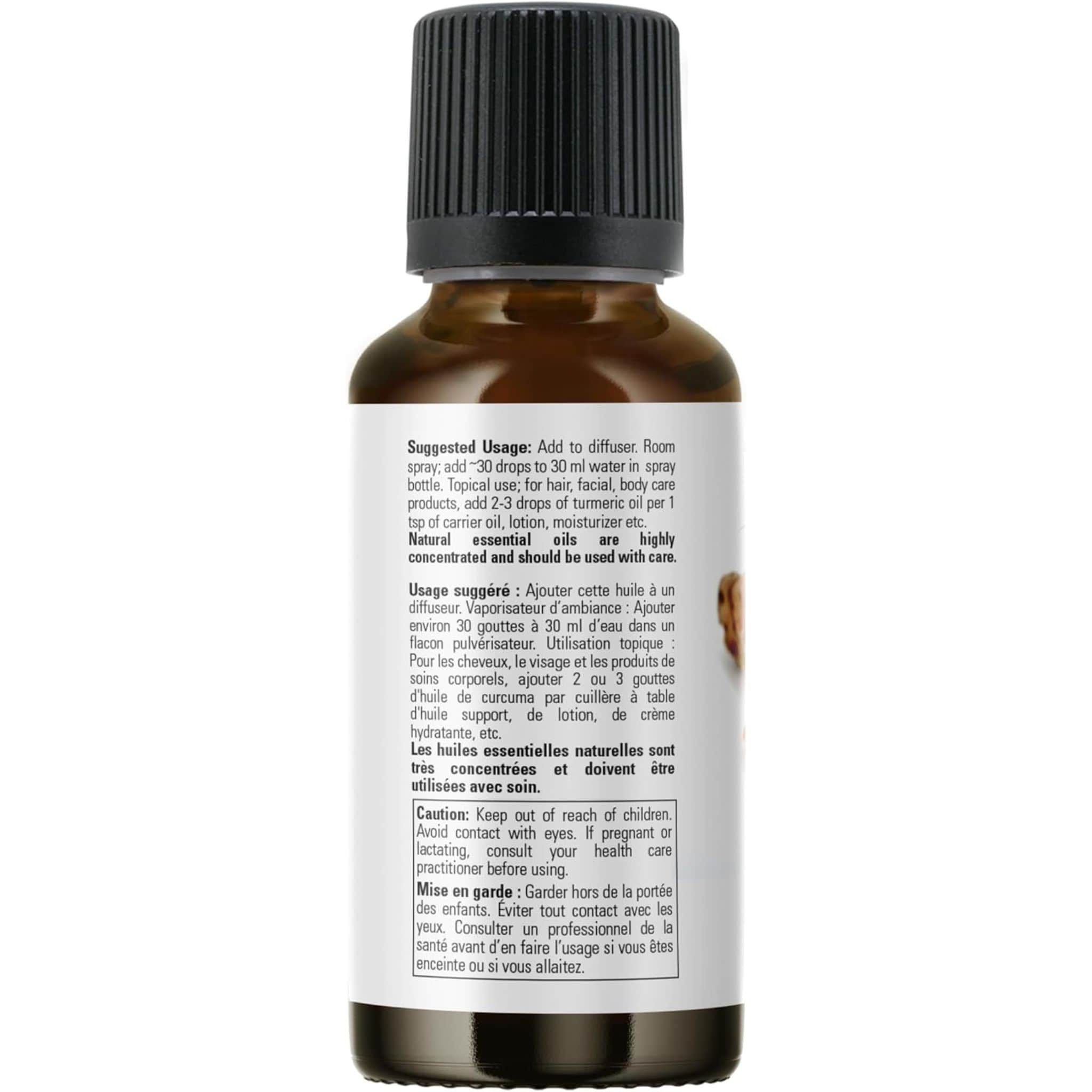 NOW Turmeric Essential Oil, 30ml - Image 4