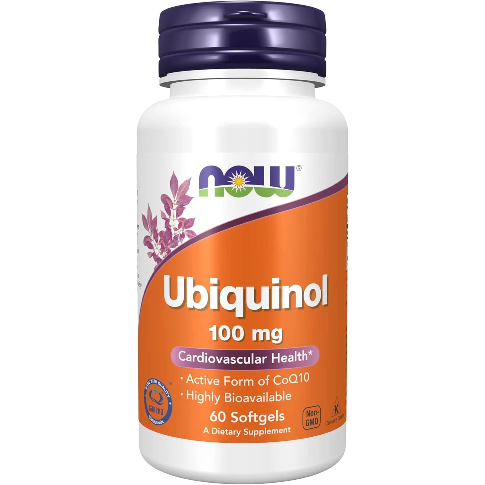 NOW Ubiquinol 100mg, 60 Softgels - Image 2