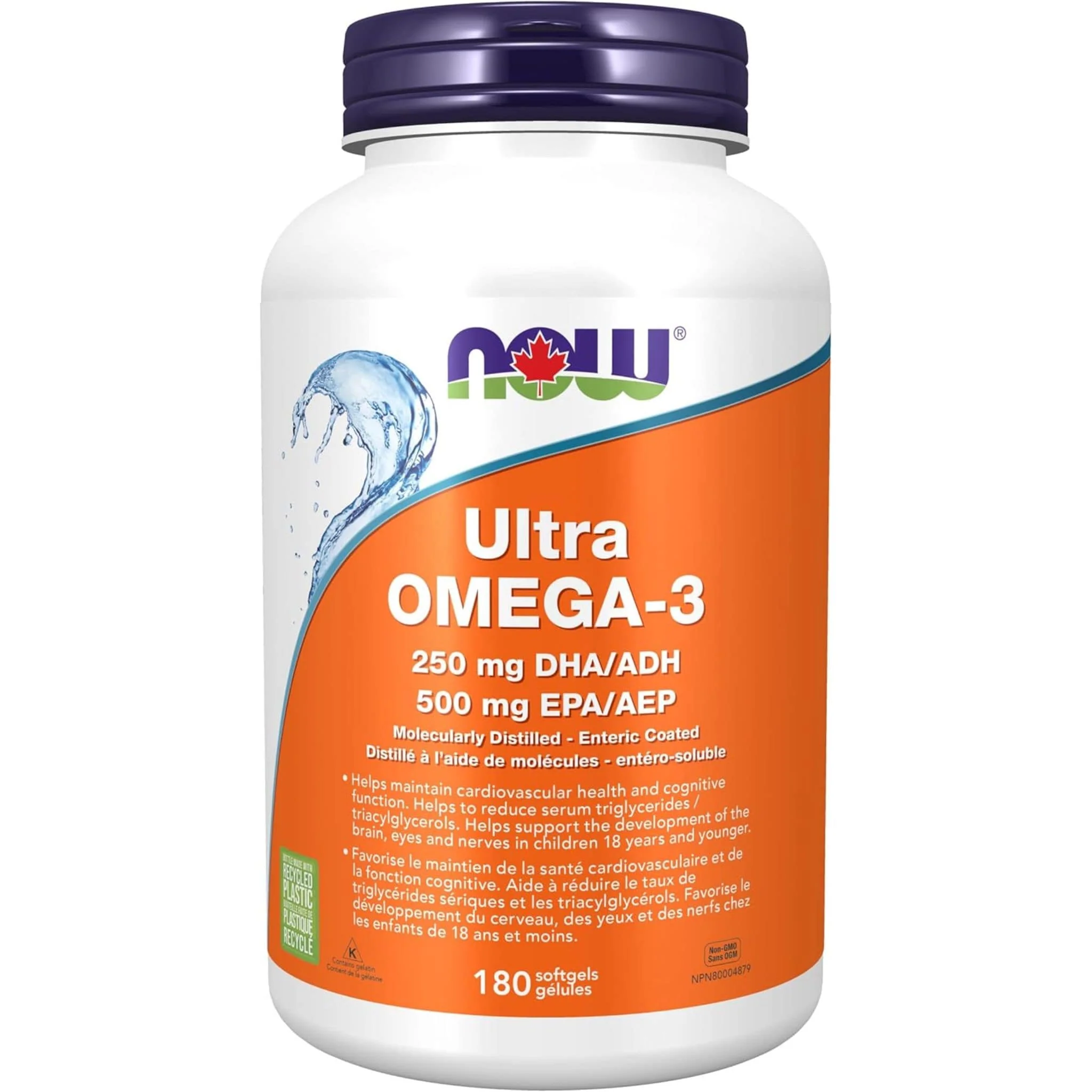 NOW Ultra Omega-3, 1000mg, 500EPA/250DHA - Image 5