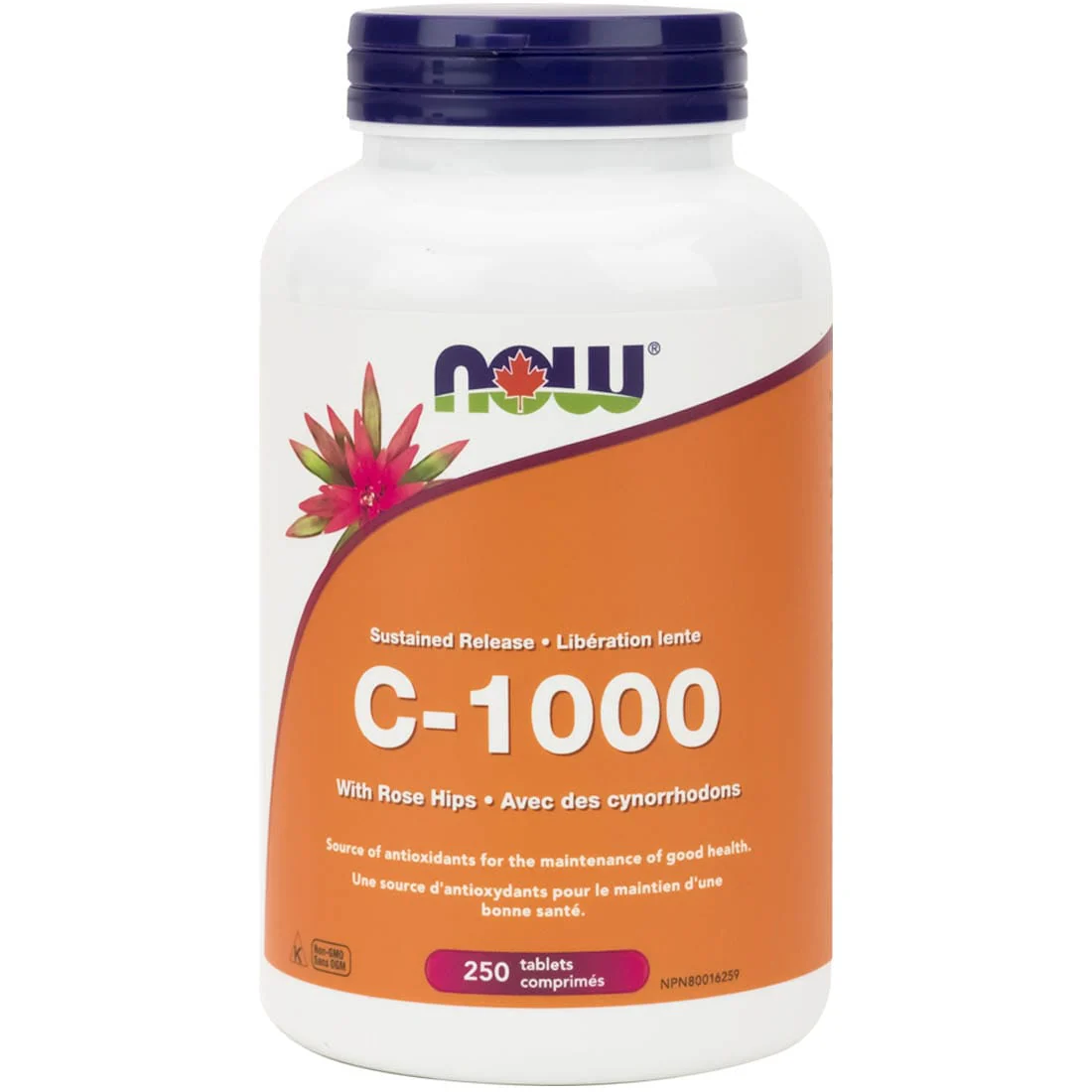 NOW C-1000 Sustained Release (1000mg Vitamin C), Citrus Free - Image 6