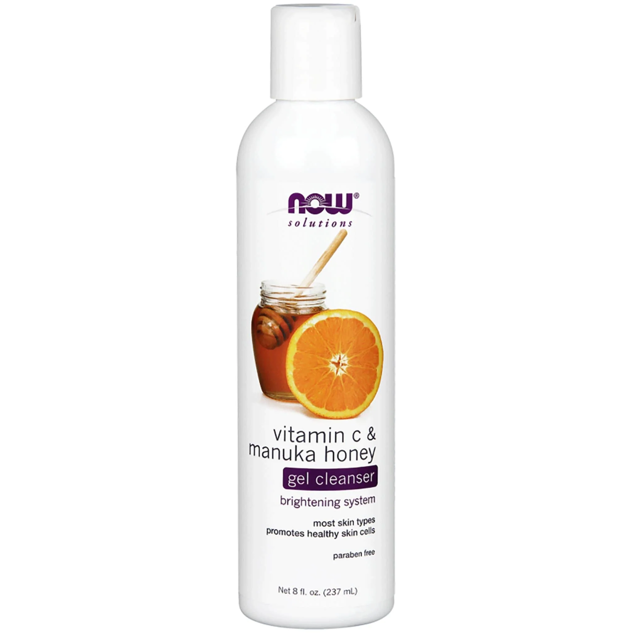 NOW Vitamin C & Manuka Honey Cleanser, 237g - Image 2