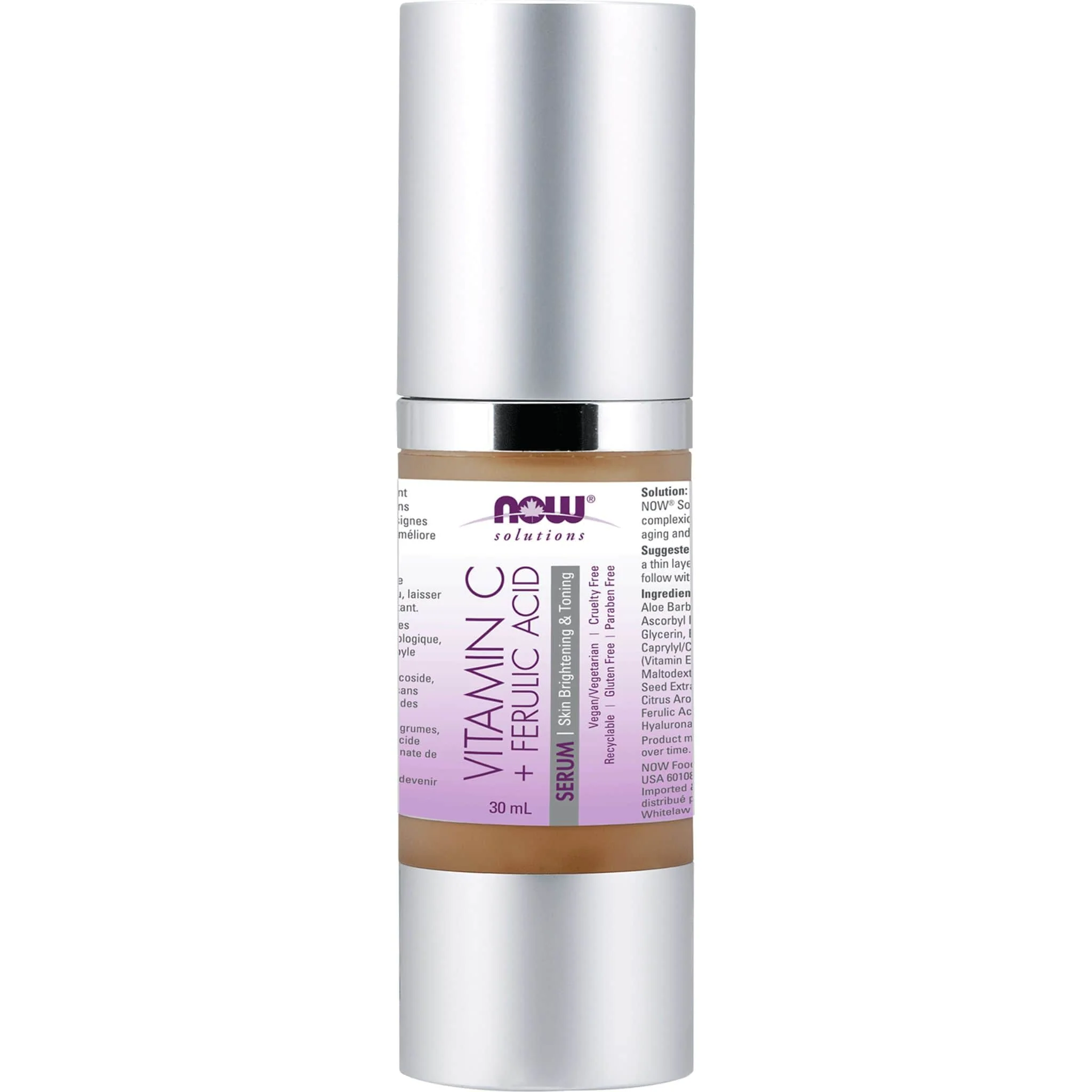 NOW Vitamin C Serum with Ferulic Acid, 30ml - Image 2